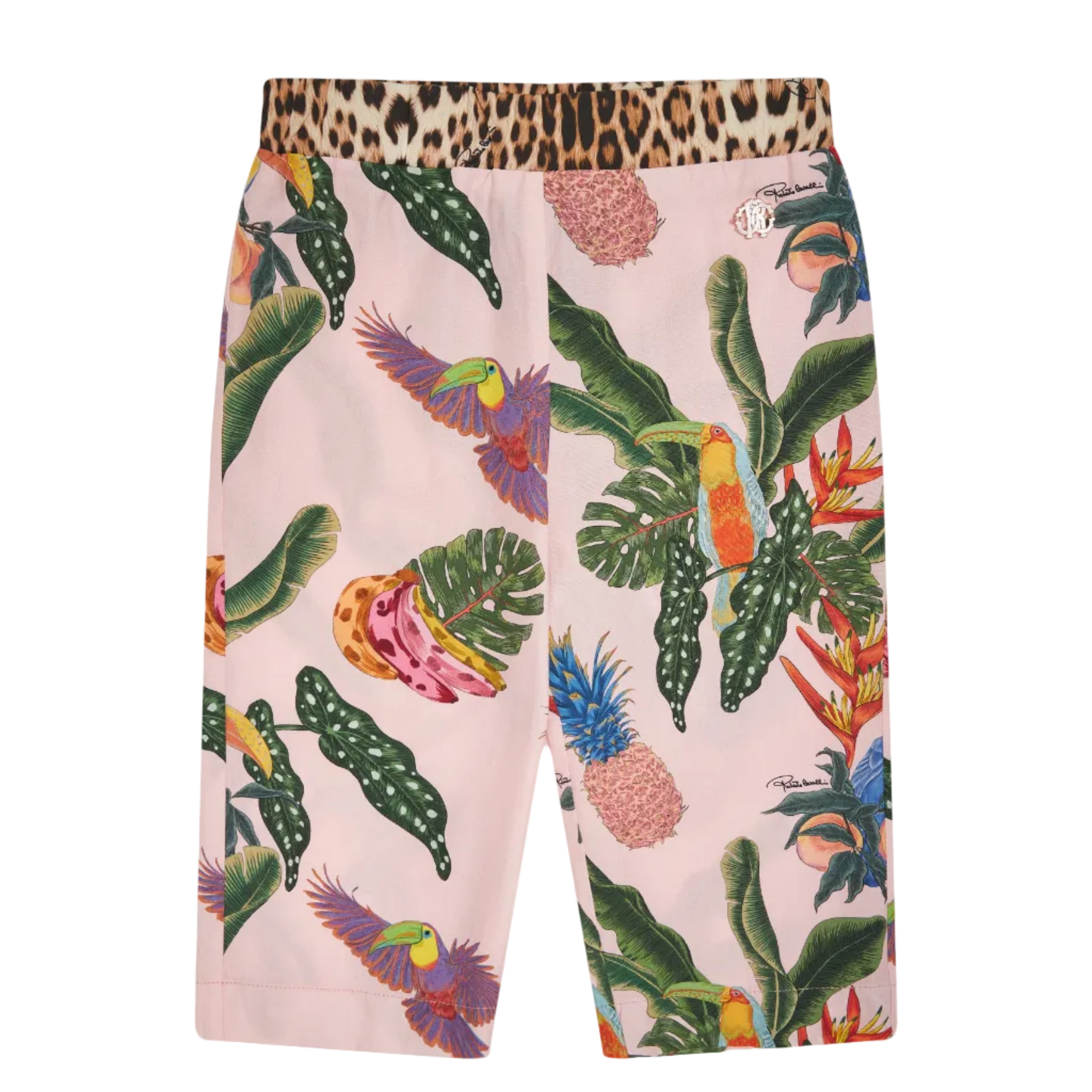 Tropical Print Pants