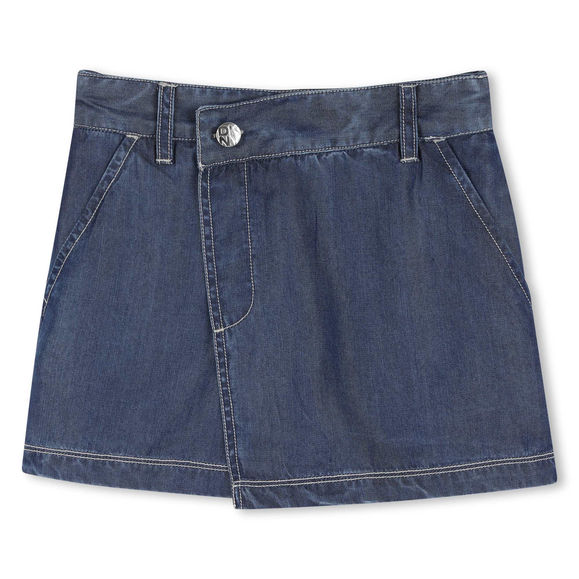 Denim Logo Shorts