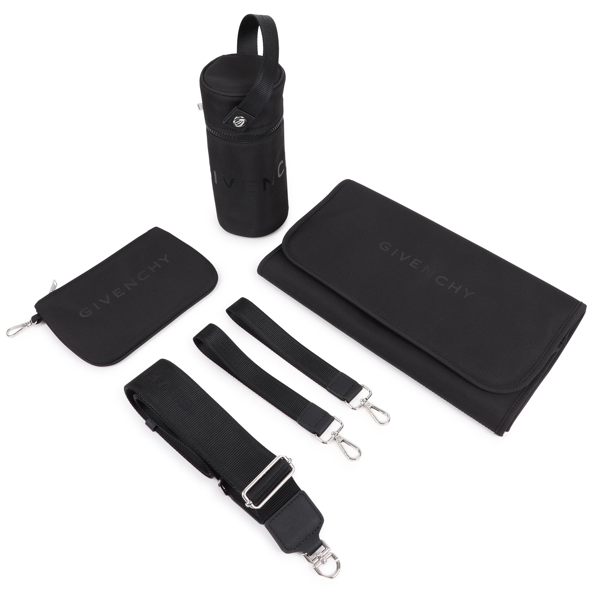 Logo Tape Changing Bag