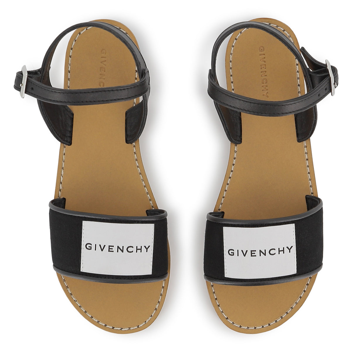 Logo Strap Sandals