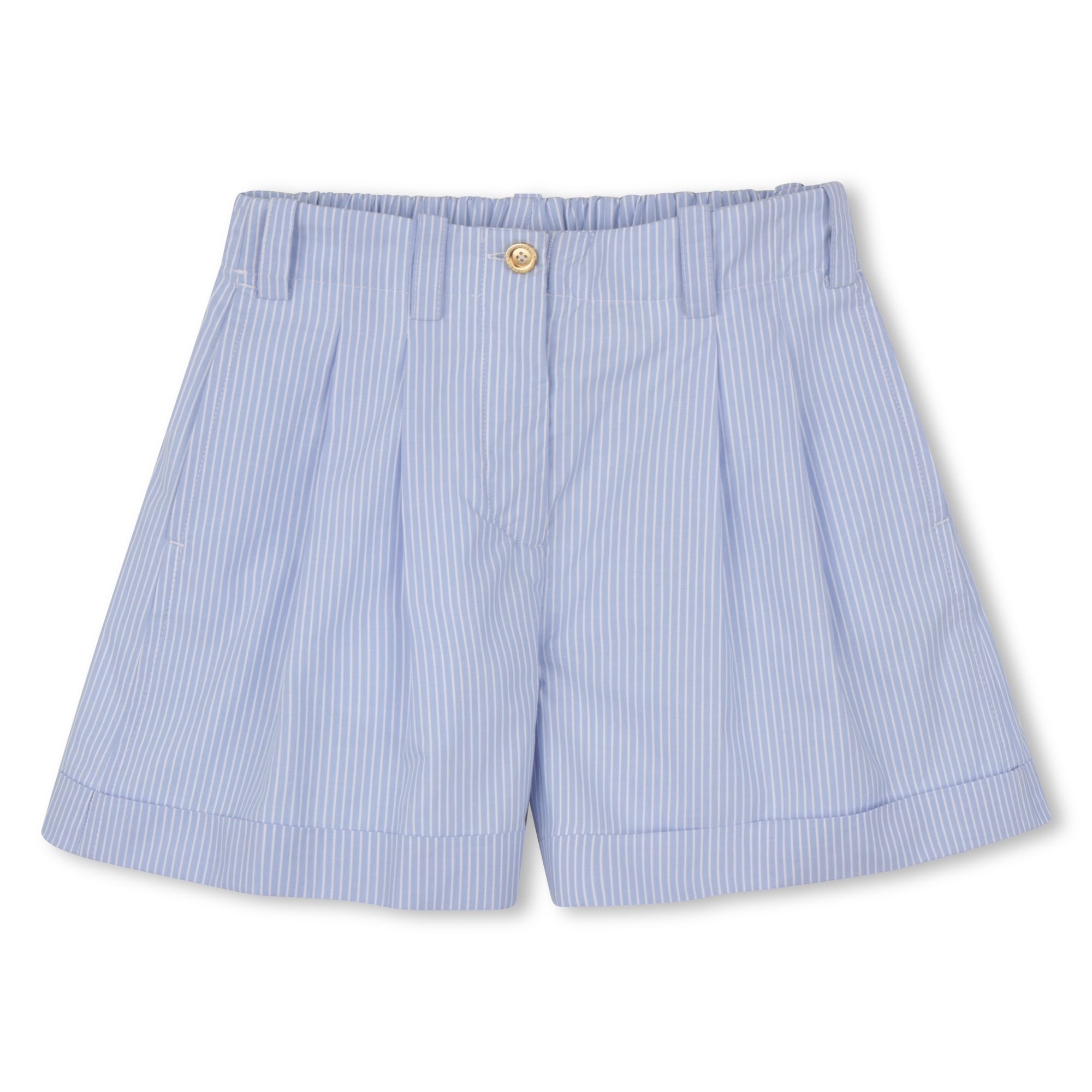 Stripe Poplin Shorts Set