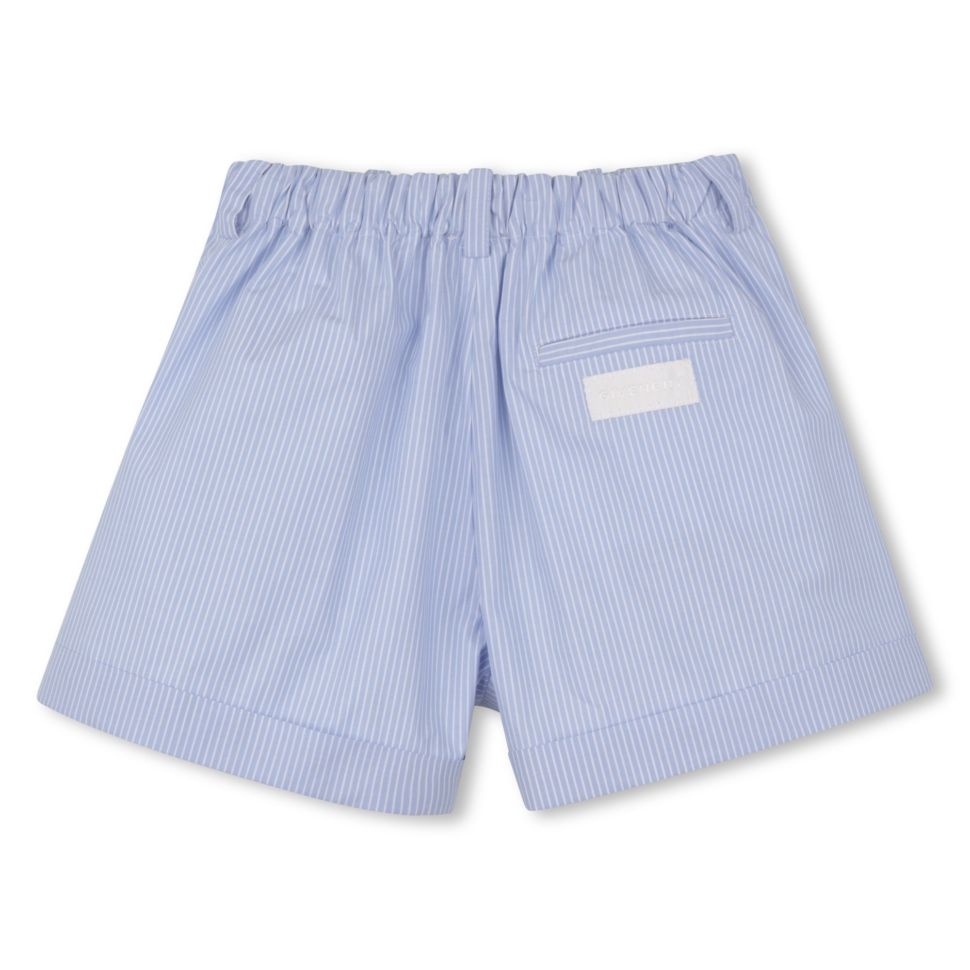 Stripe Poplin Shorts Set