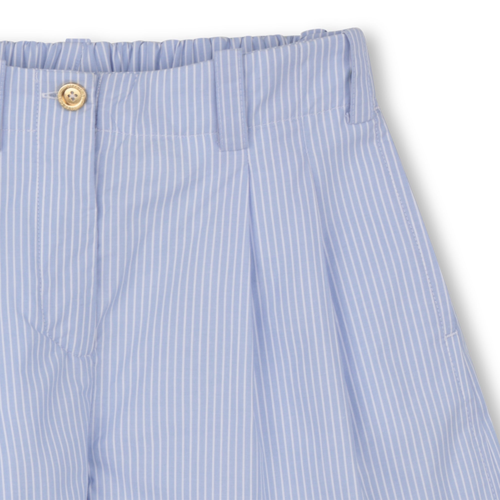 Stripe Poplin Shorts Set