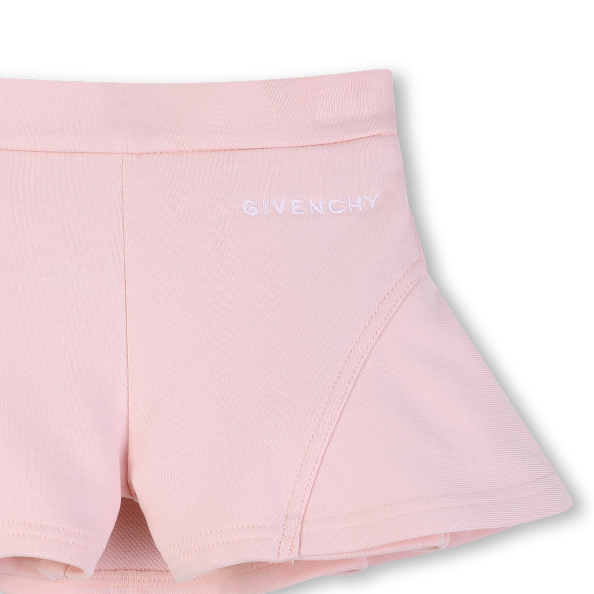 Flared Fleece Shorts
