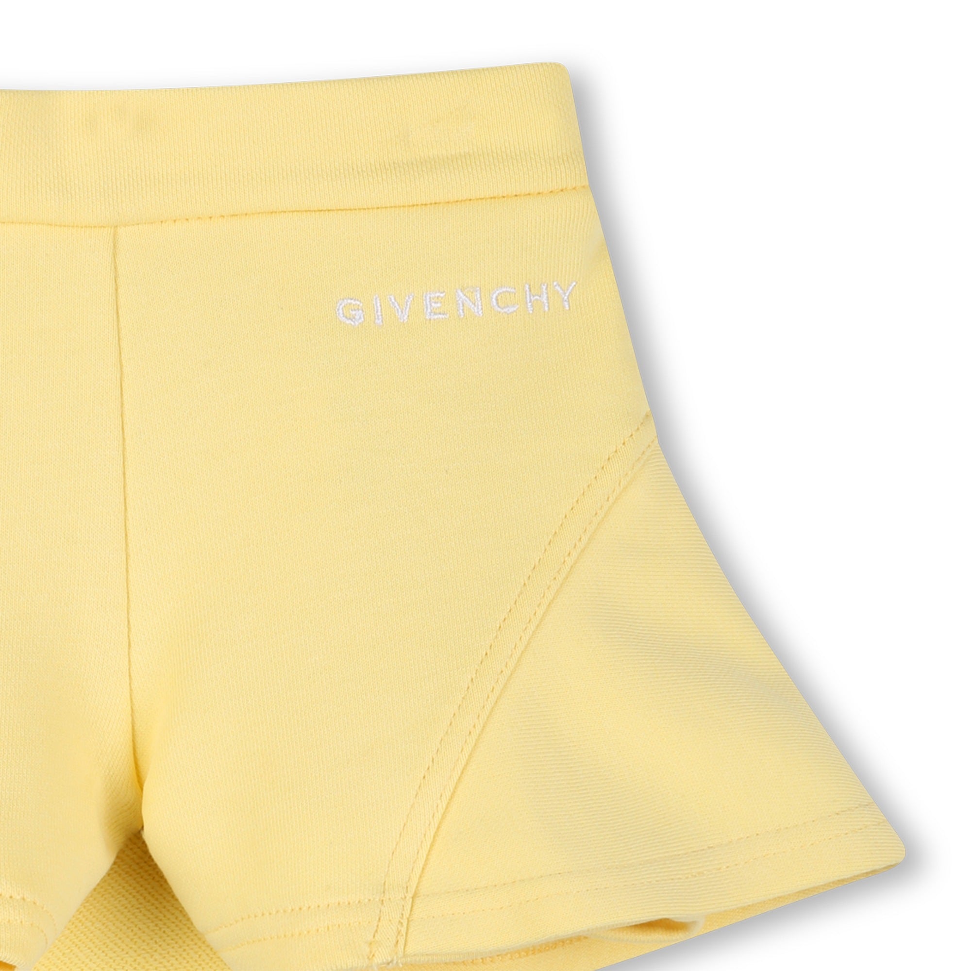 Flared Fleece Shorts