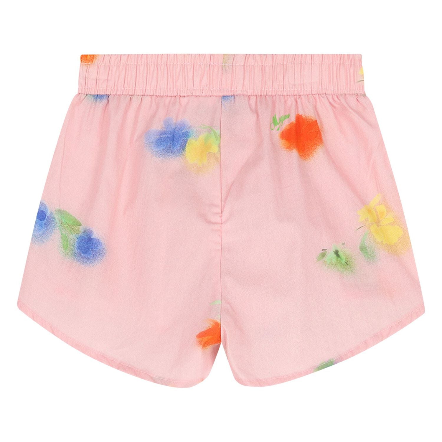 Ruffled Floral Short Set