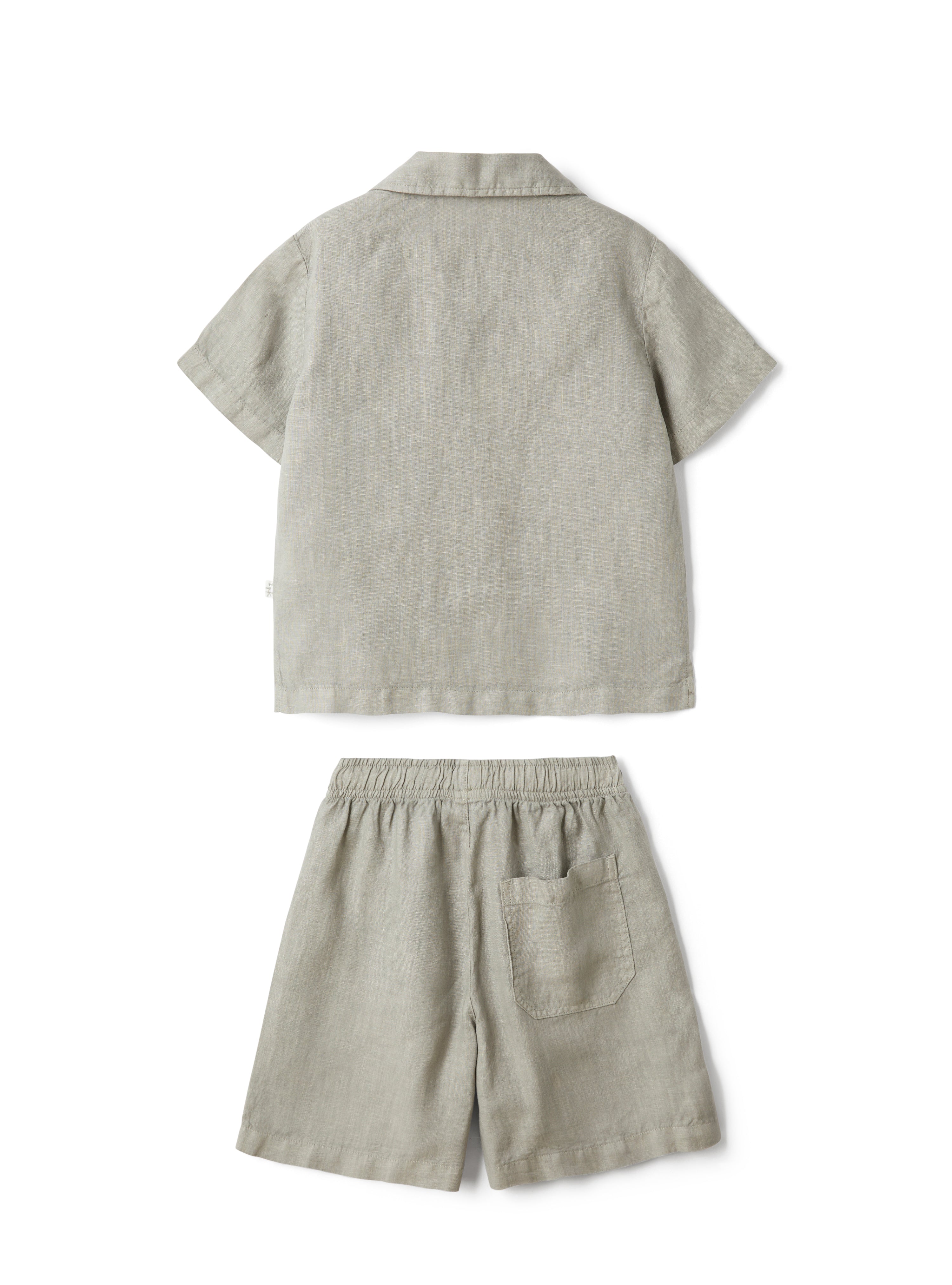 Two-piece Linen Set