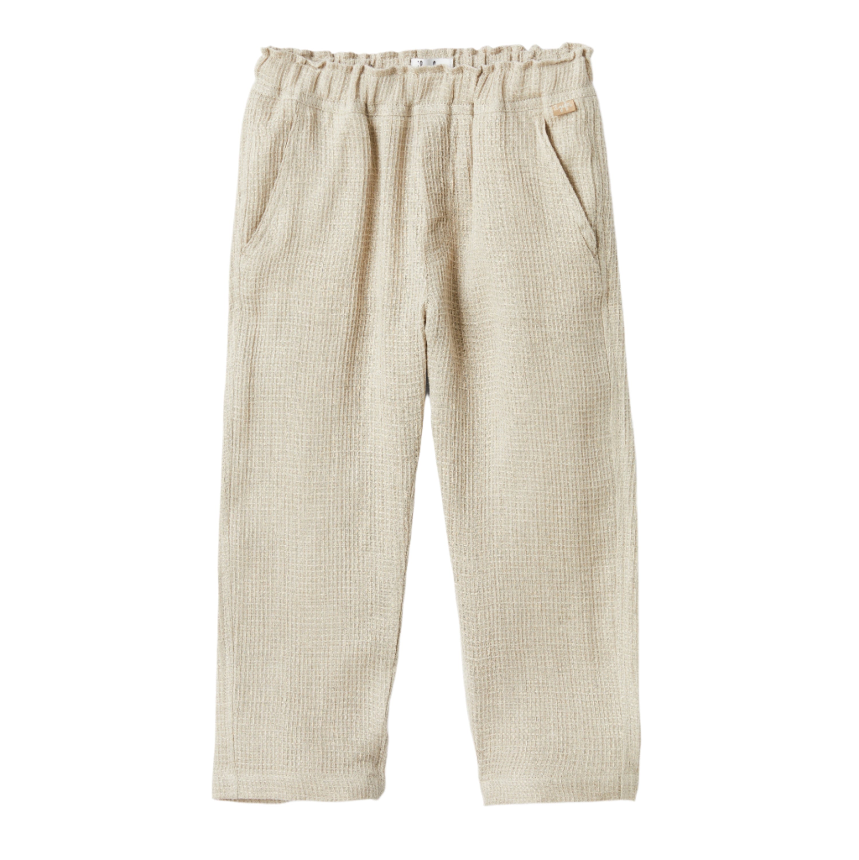 Linen Waffle Trousers