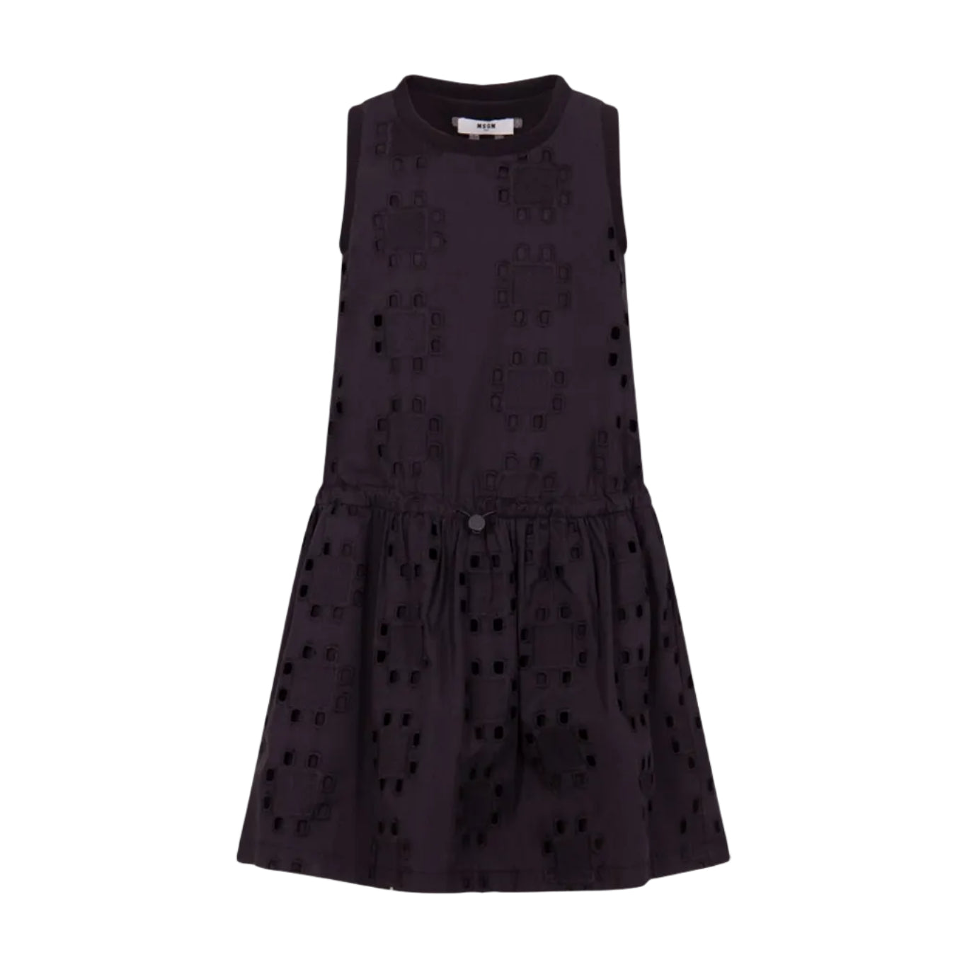 Logo Broderie Anglaise Dress