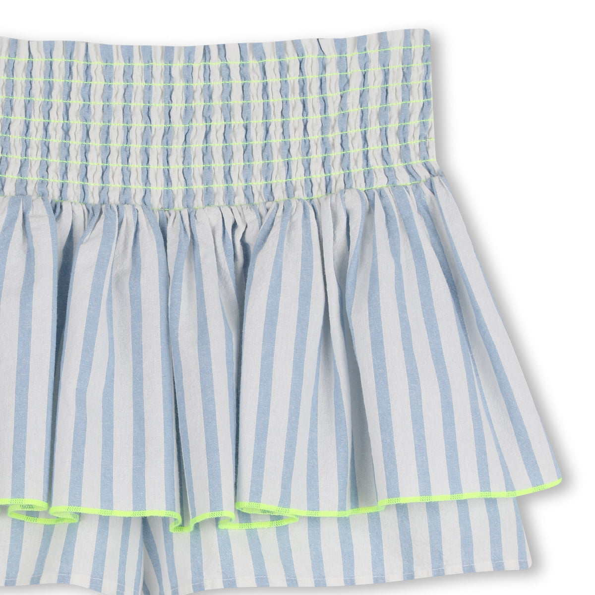Striped Tiered  Shorts
