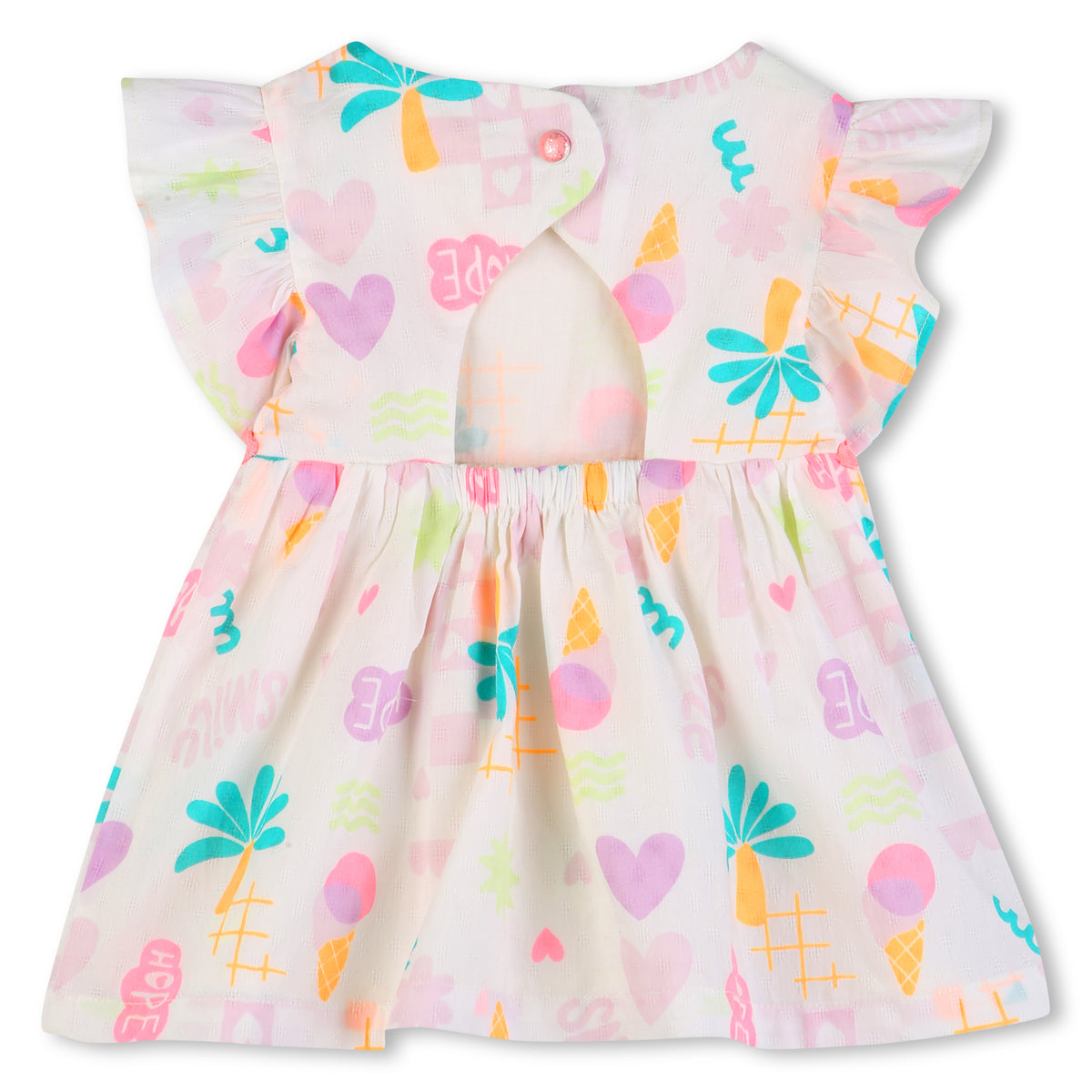 Printed Dress & Bloomers Set