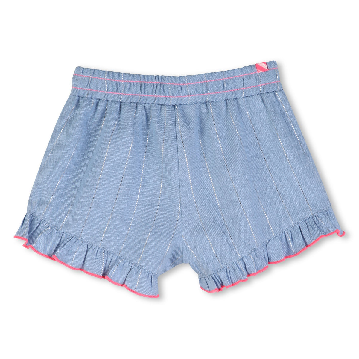 Striped Ruffled Shorts