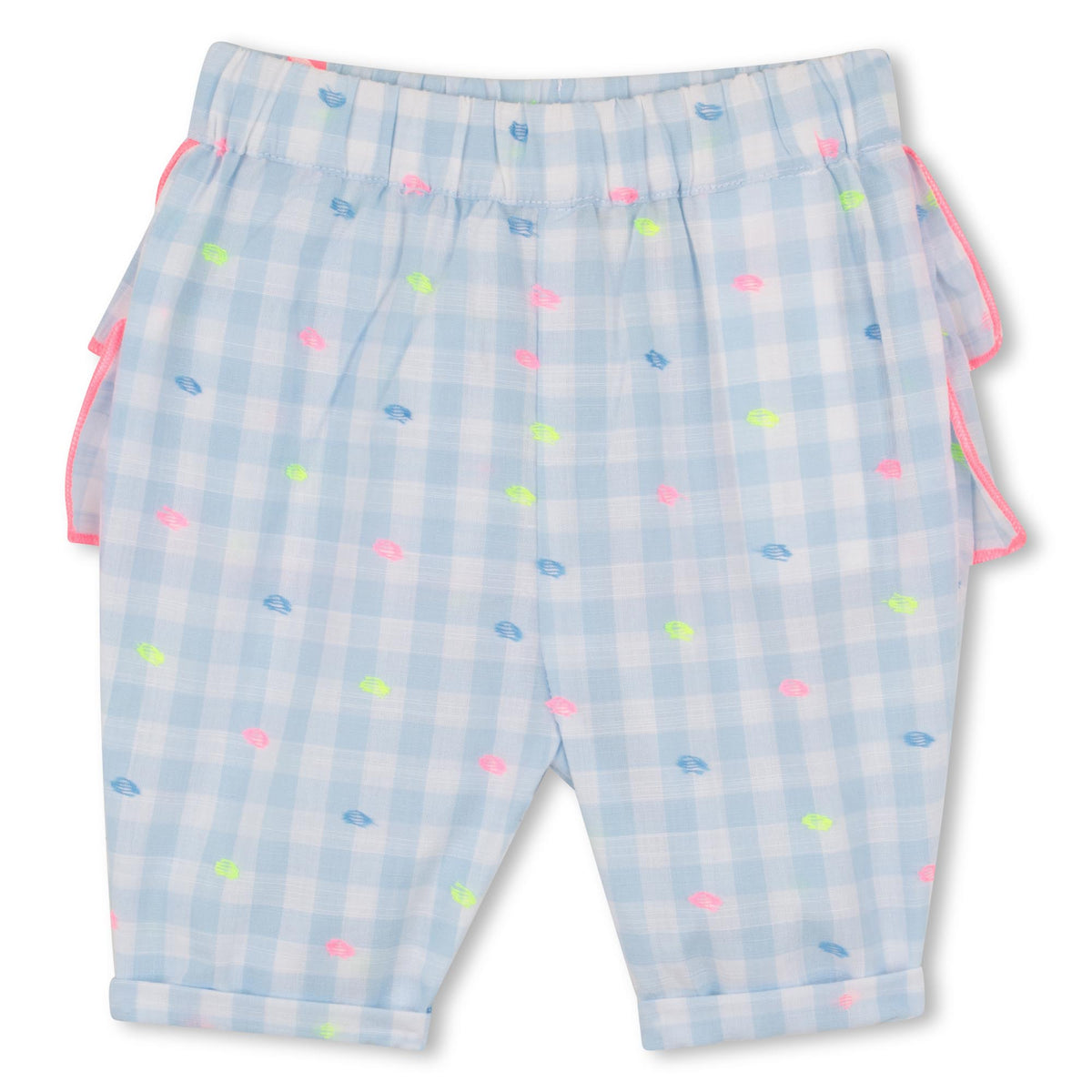 Ruffled Strawberry Trousers Set