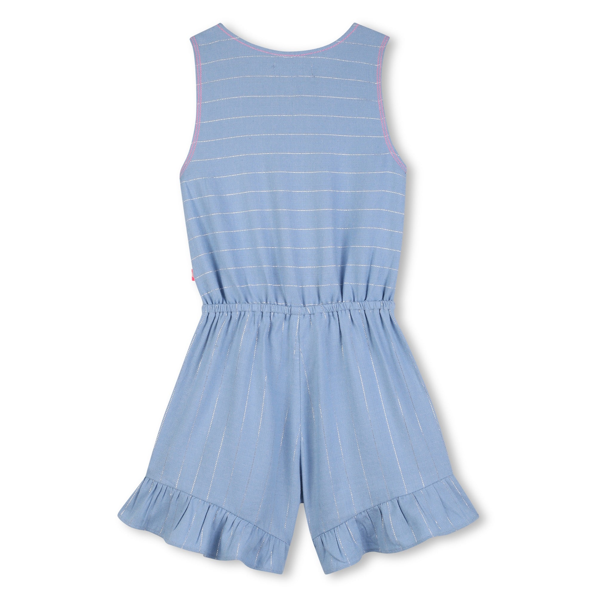 Striped Ruffled Playsuit