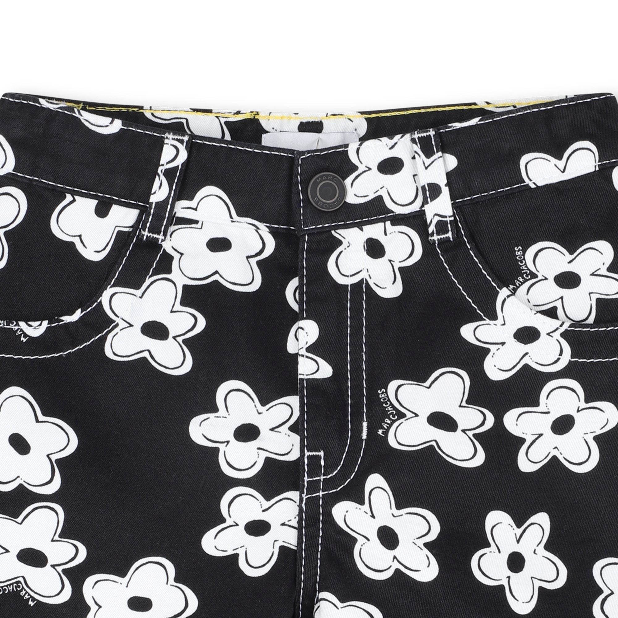 Daisy Print Shorts