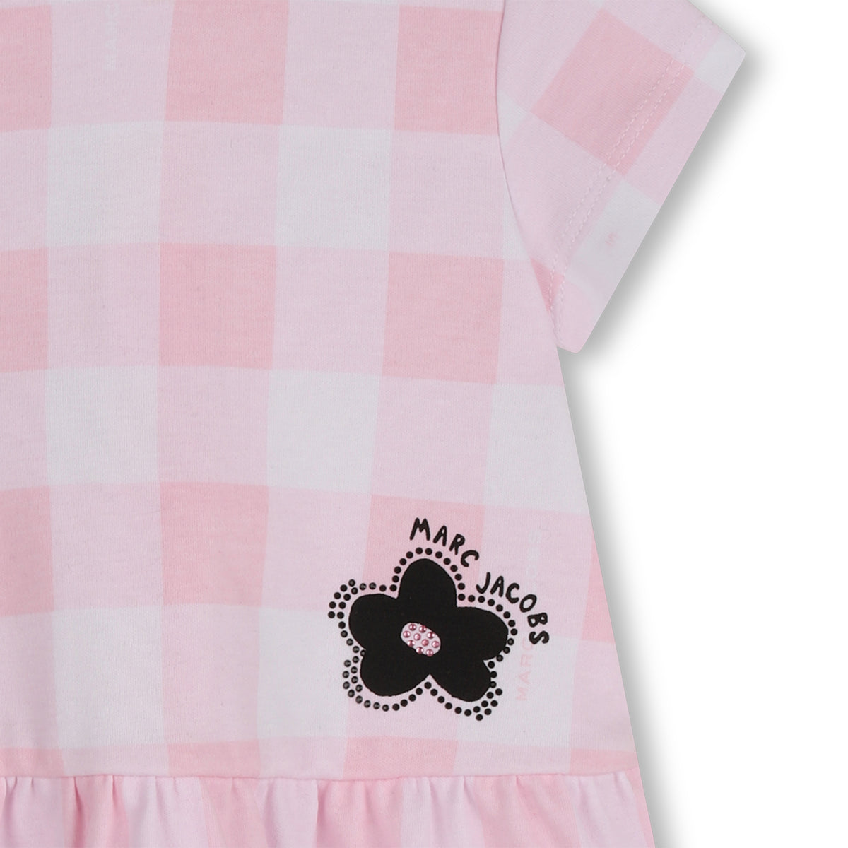 Gingham Daisy Dress