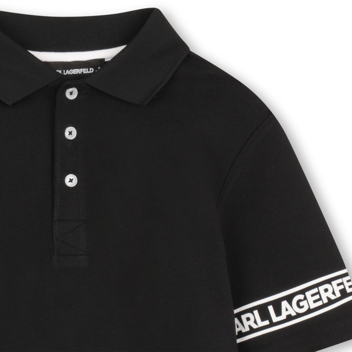 Pique Logo Polo Shirt