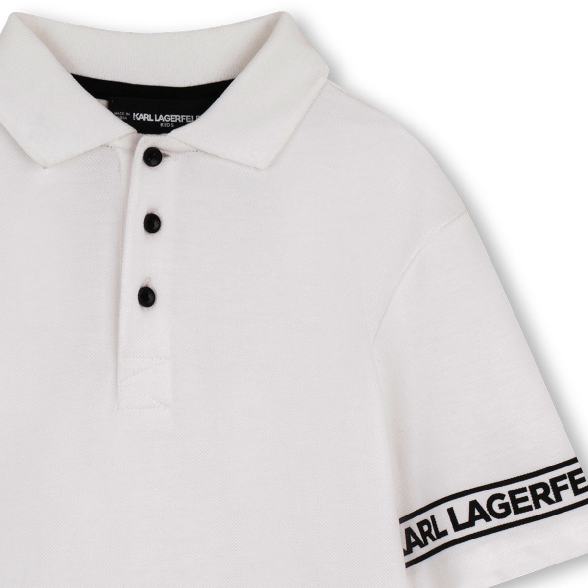 Pique Logo Polo Shirt