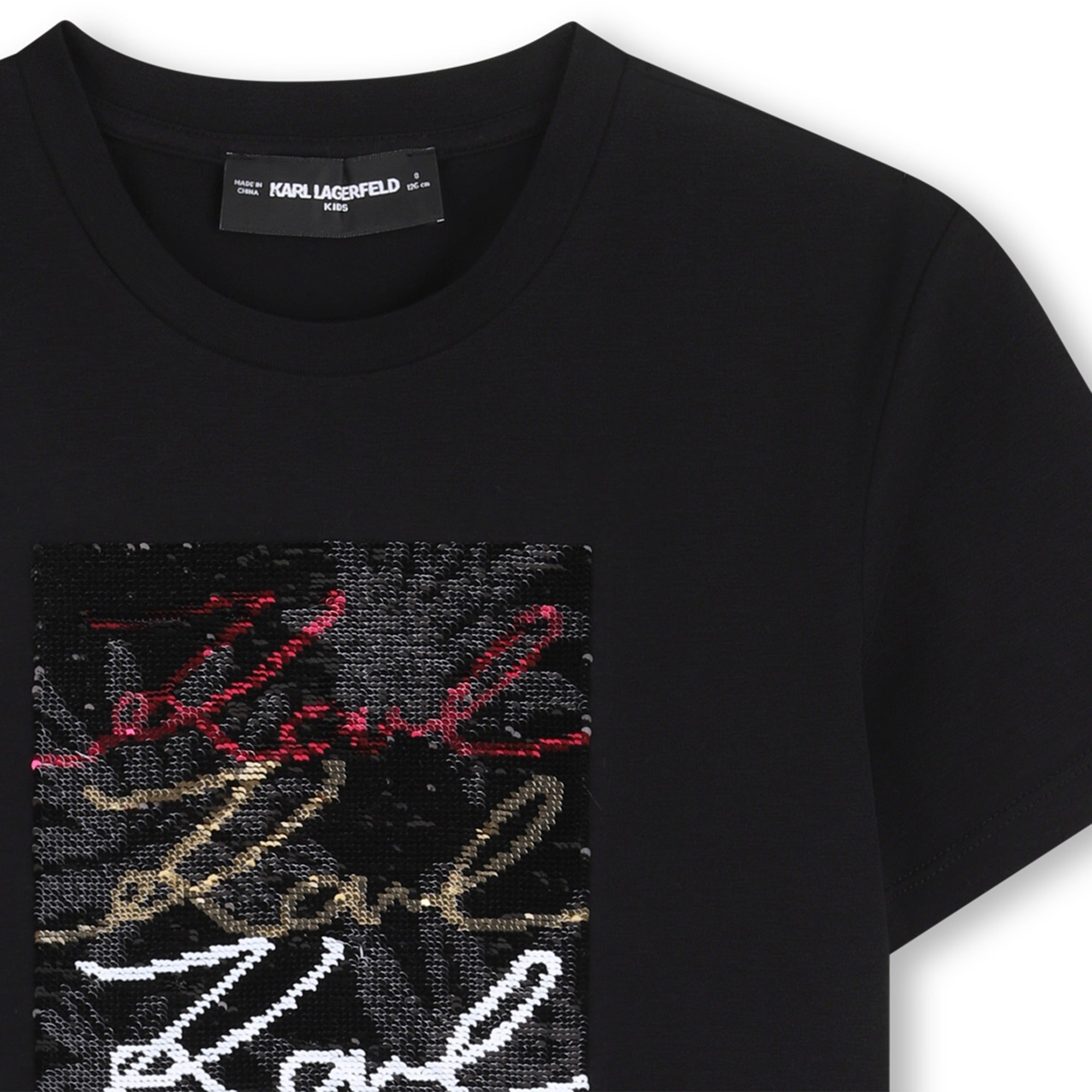 Reversible Sequin Choupette T-Shirt