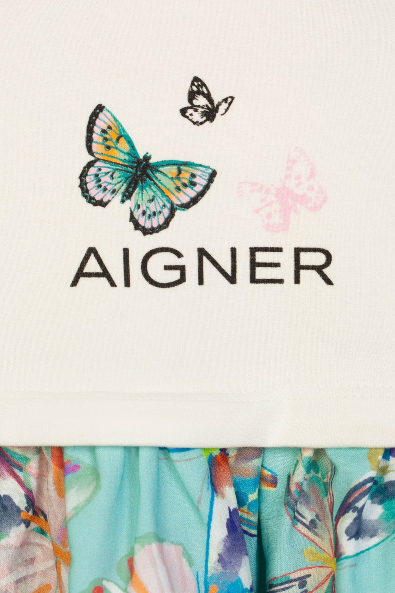 AIGNERButterflies Logo Dress4062176873068SAVANNA