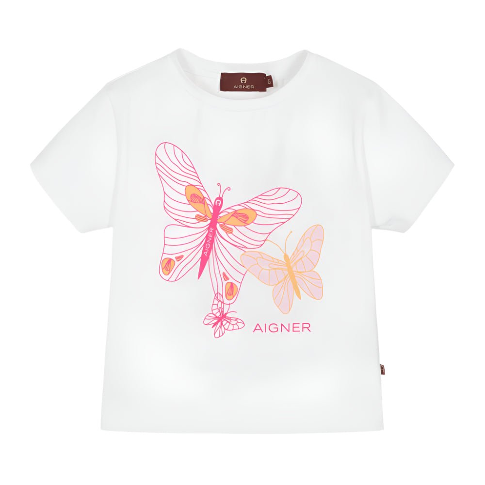 AIGNERButterfly Logo T-Shirt4062176708704SAVANNA