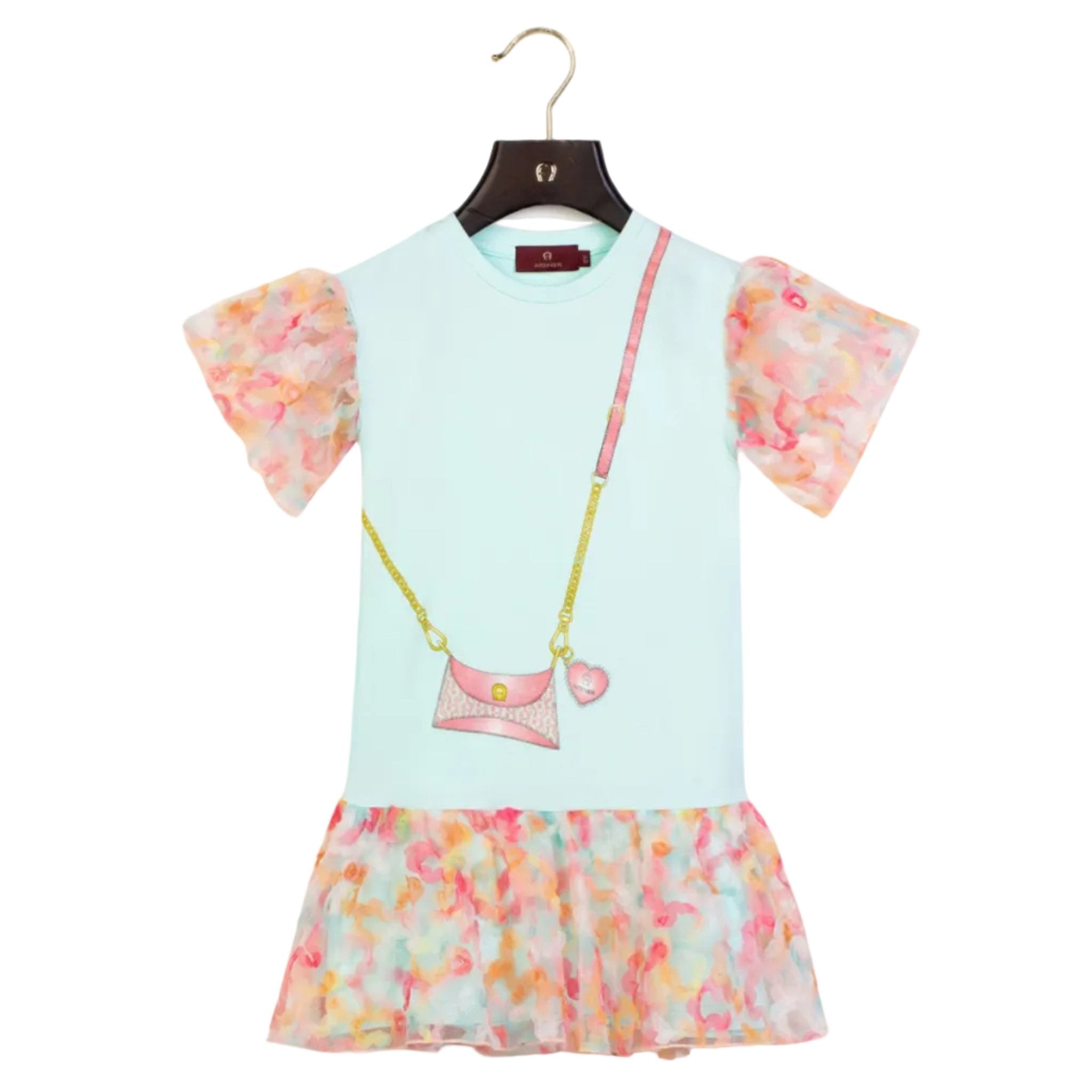 AIGNERFloral Bag Ruffled Dress4062176863786SAVANNA
