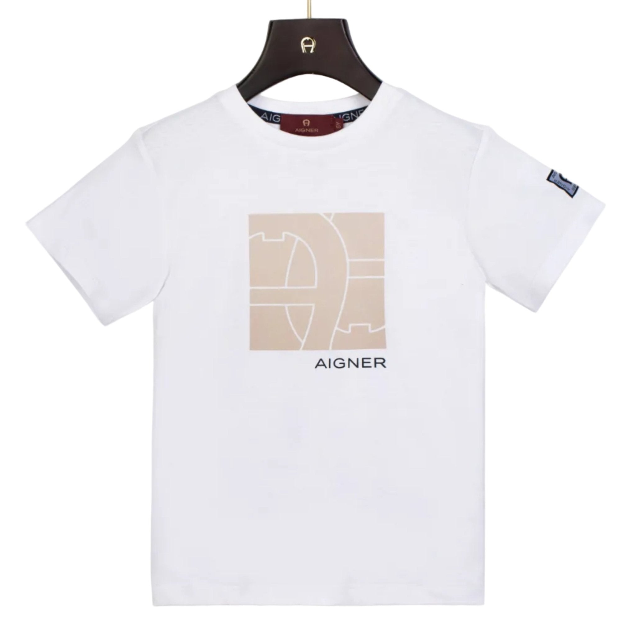 AIGNERGraphic Logo T-shirt4062176839514SAVANNA