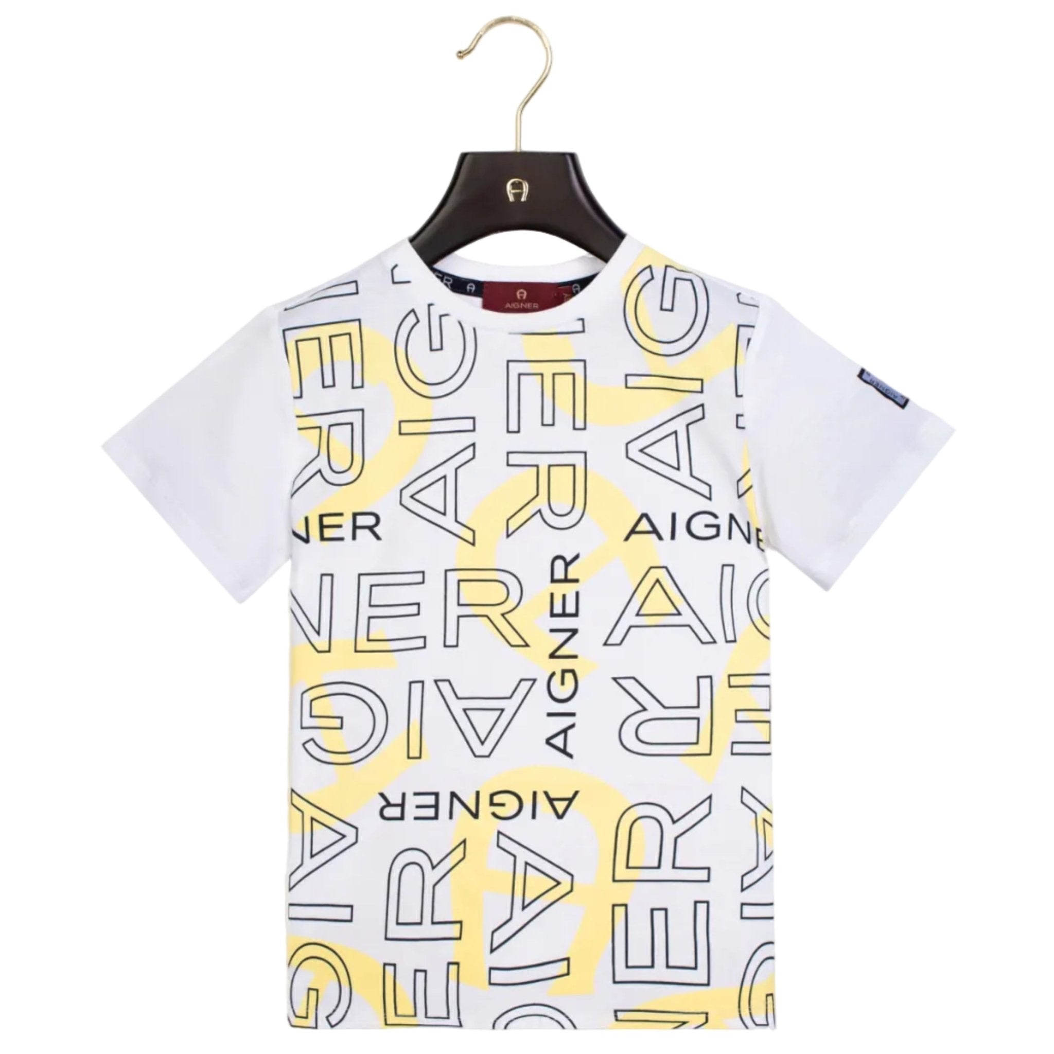 AIGNERGraphic Logo T-shirt4062176841678SAVANNA