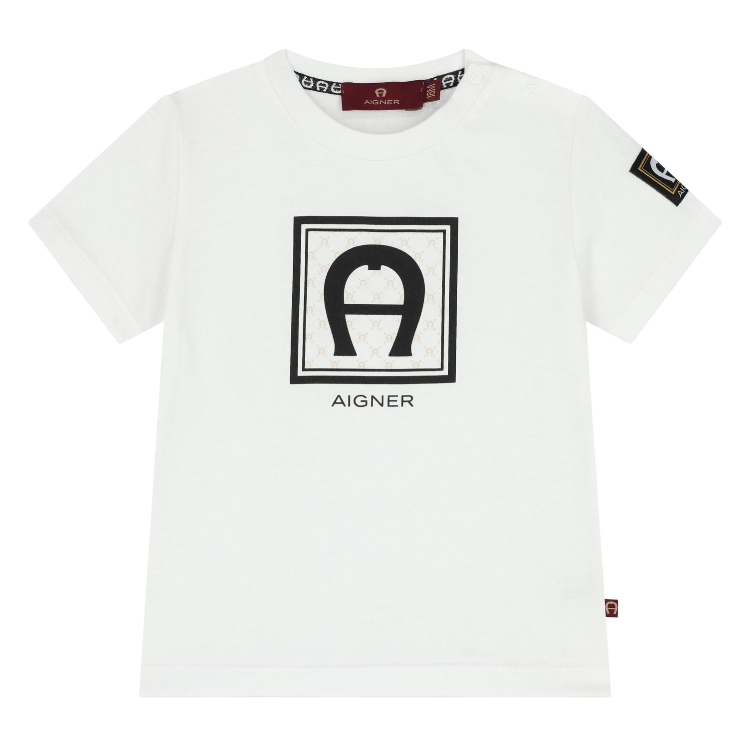 AIGNERGraphic Logo T-shirt4062176878674SAVANNA
