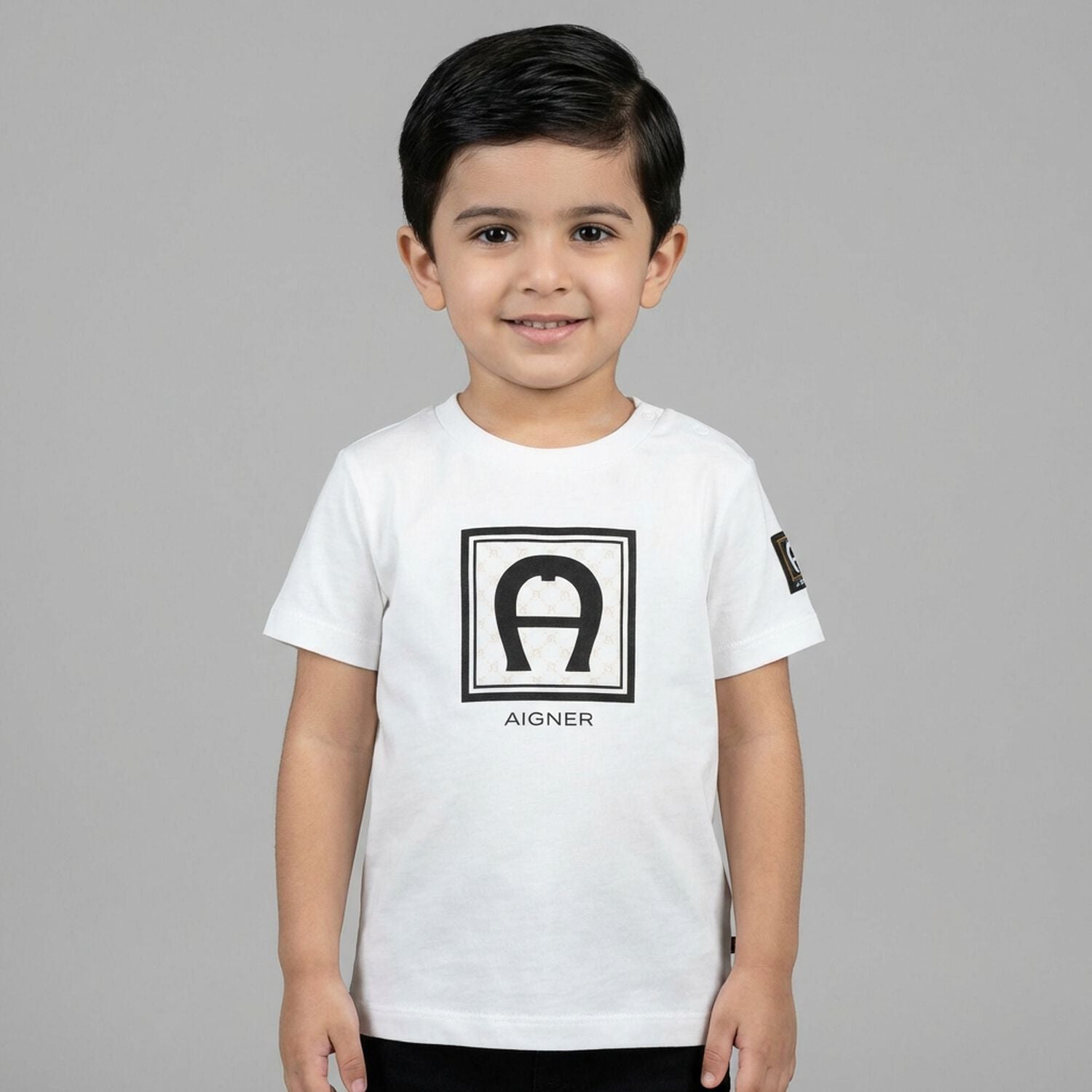 AIGNERGraphic Logo T-shirt4062176878674SAVANNA