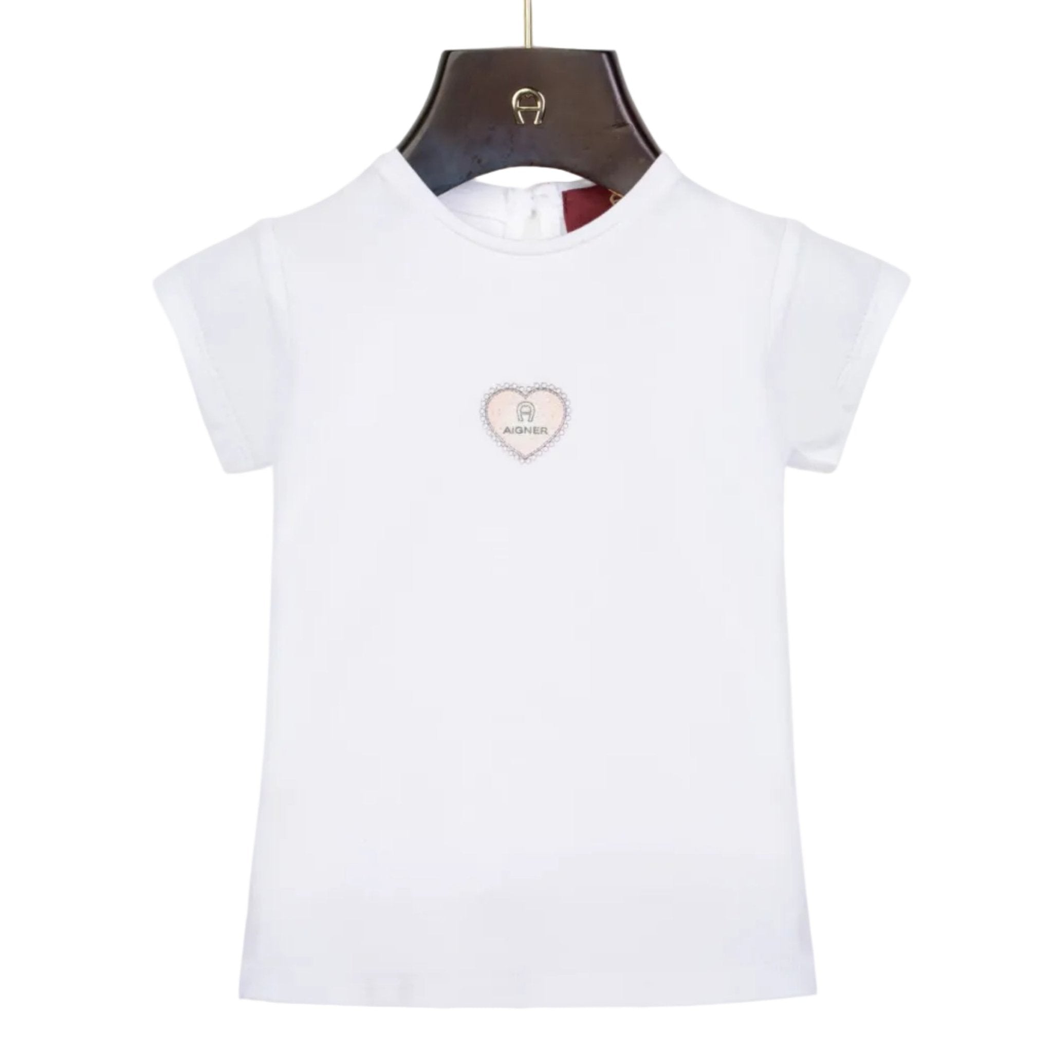 AIGNERHeart Graphic T-Shirt4062176877226SAVANNA