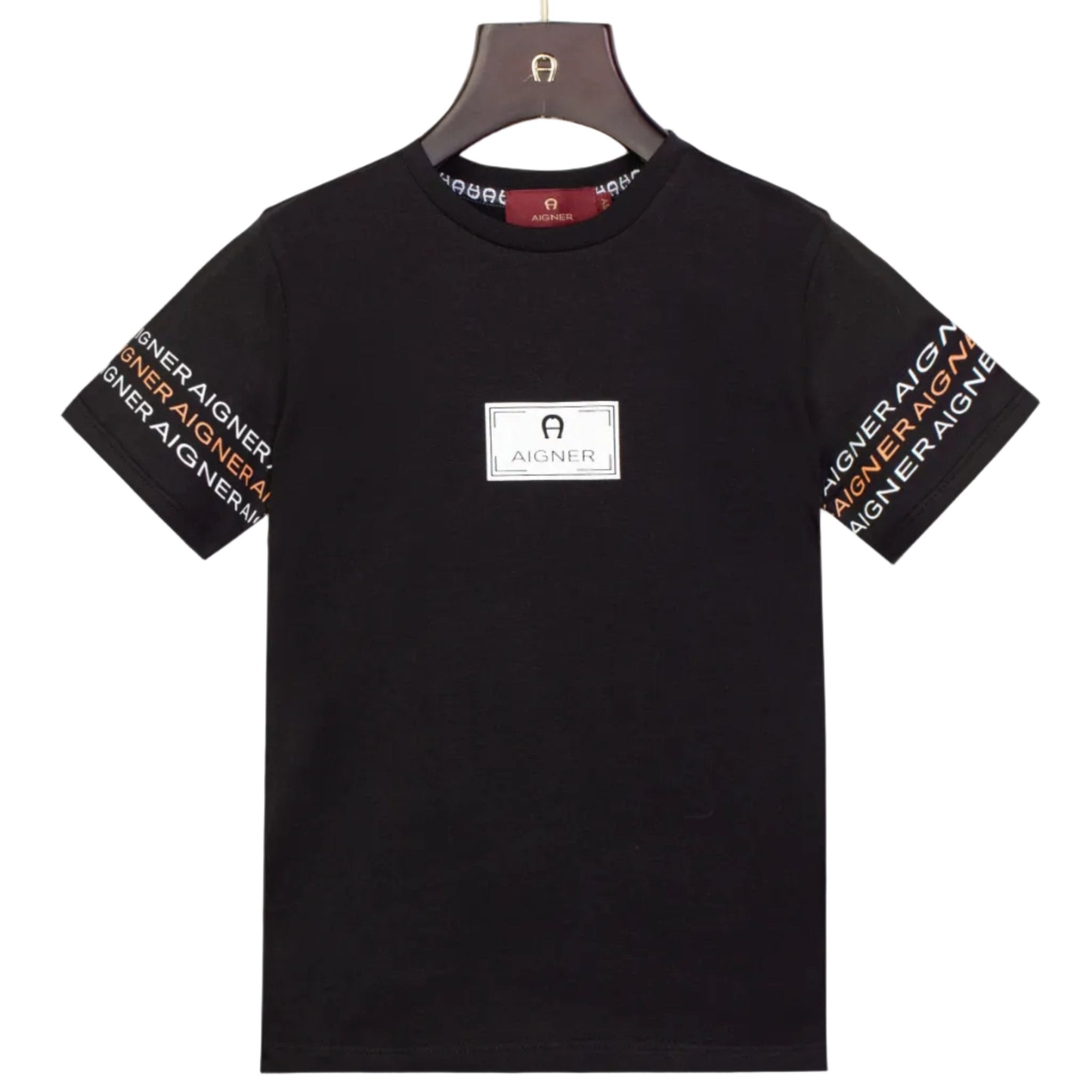 AIGNERJersey Logo Print T-Shirt4062176846581SAVANNA