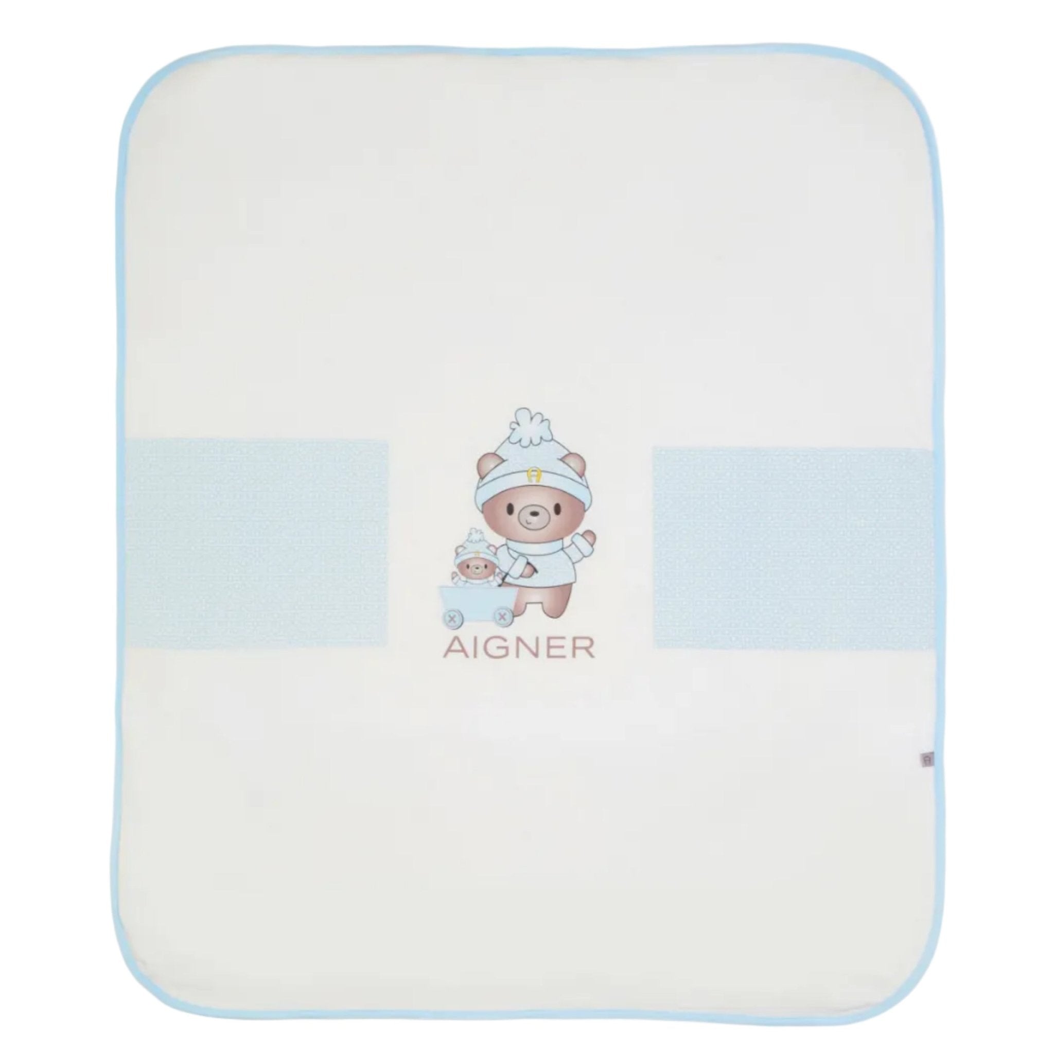 AIGNERLogo Embroidered Baby Blanket4062176898894SAVANNA