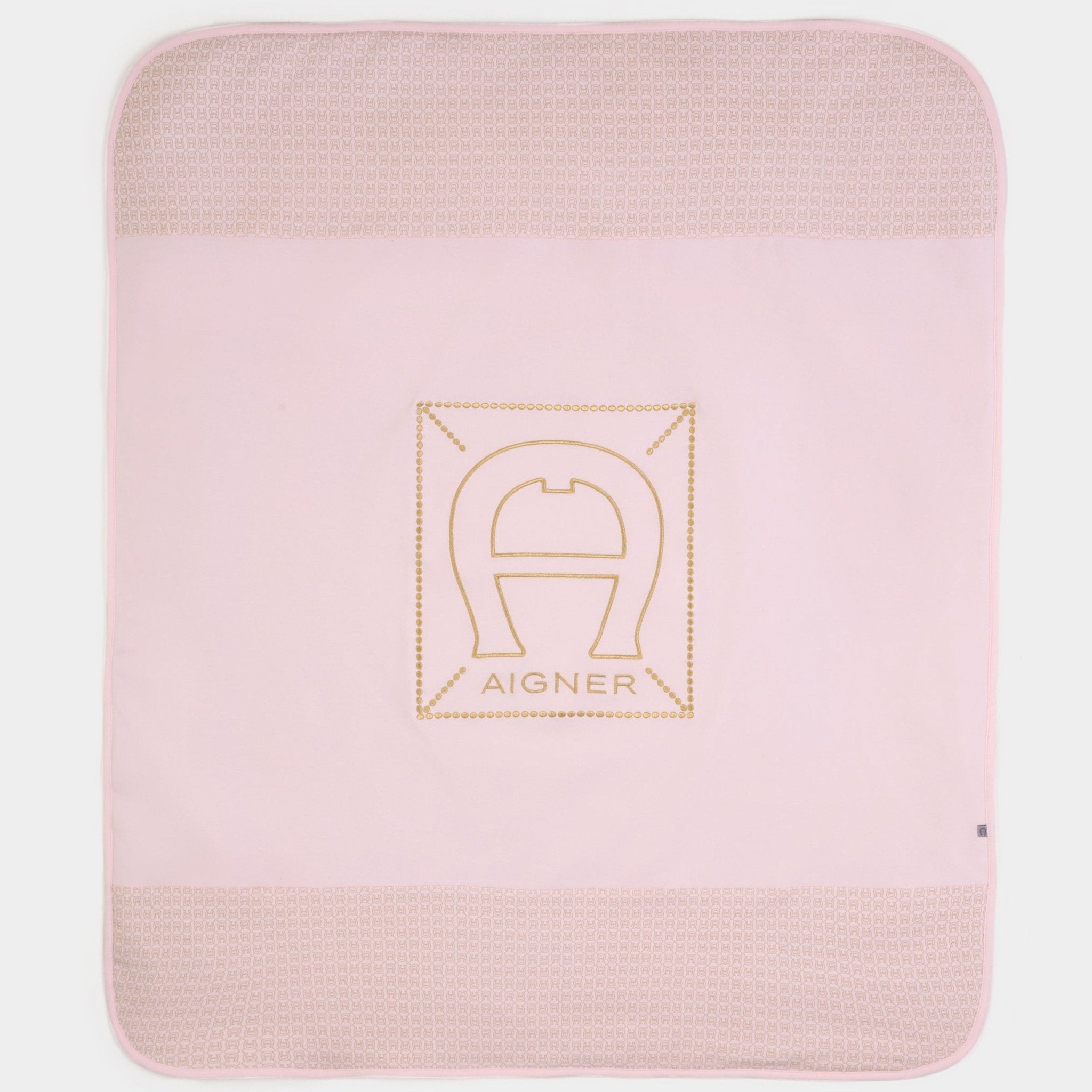 AIGNERLogo Embroidered Baby Blanket4062176899150SAVANNA