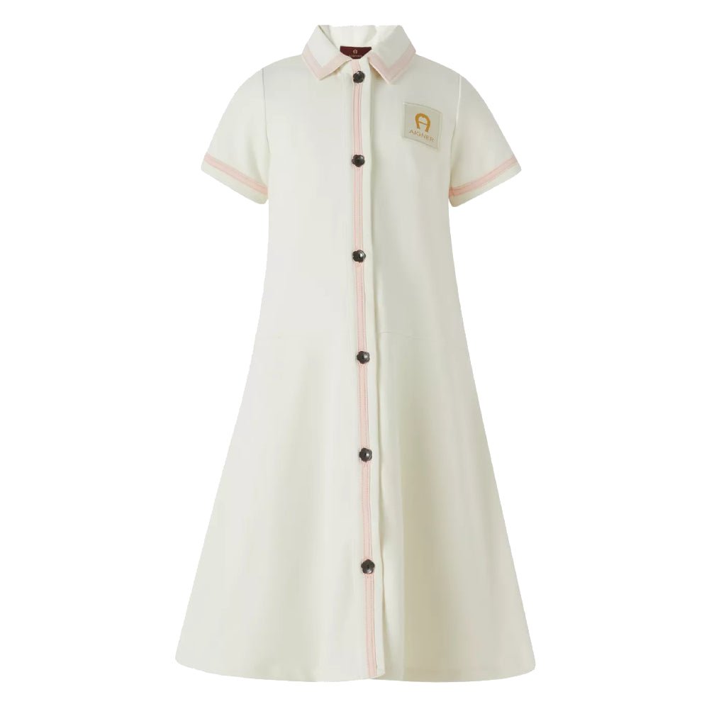 AIGNERLogo Polo Collar Dress4062176774242SAVANNA