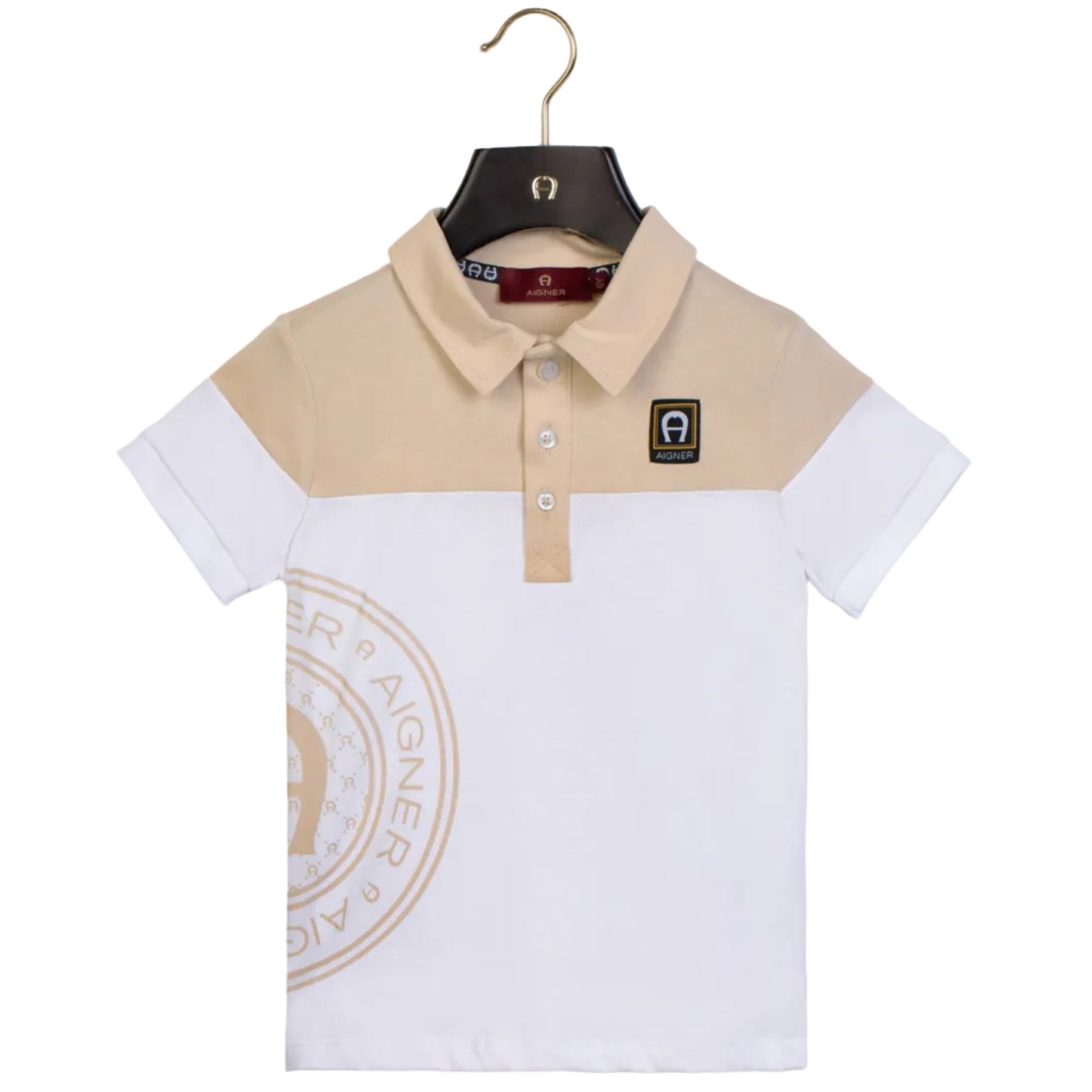 AIGNERLogo Print Polo Shirt4062176910770SAVANNA
