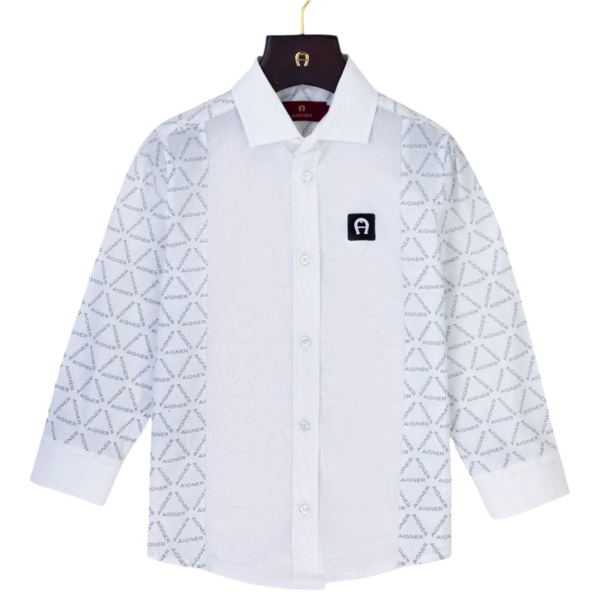 AIGNERLogo Print Shirt4062176682783SAVANNA