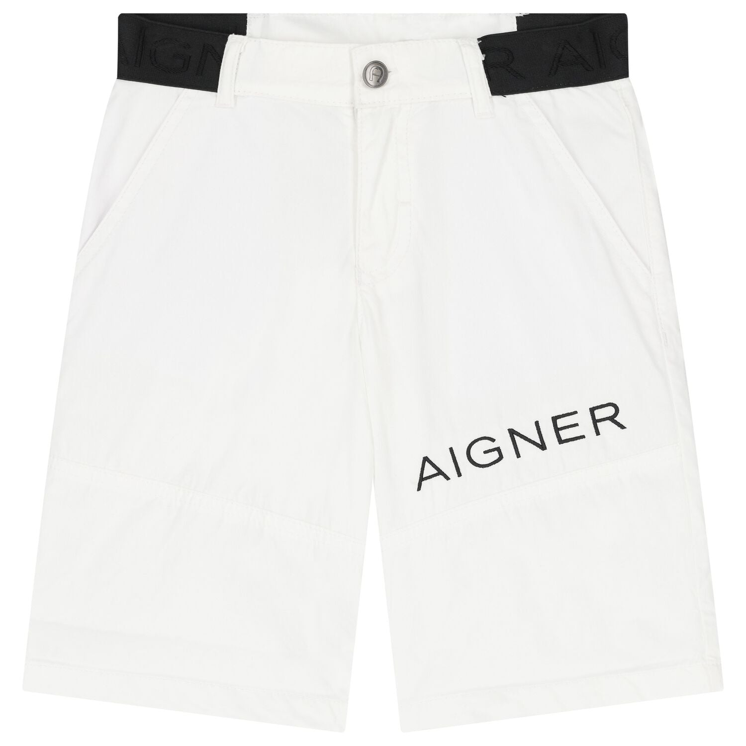 AIGNERLogo Print Shorts4062176683100SAVANNA