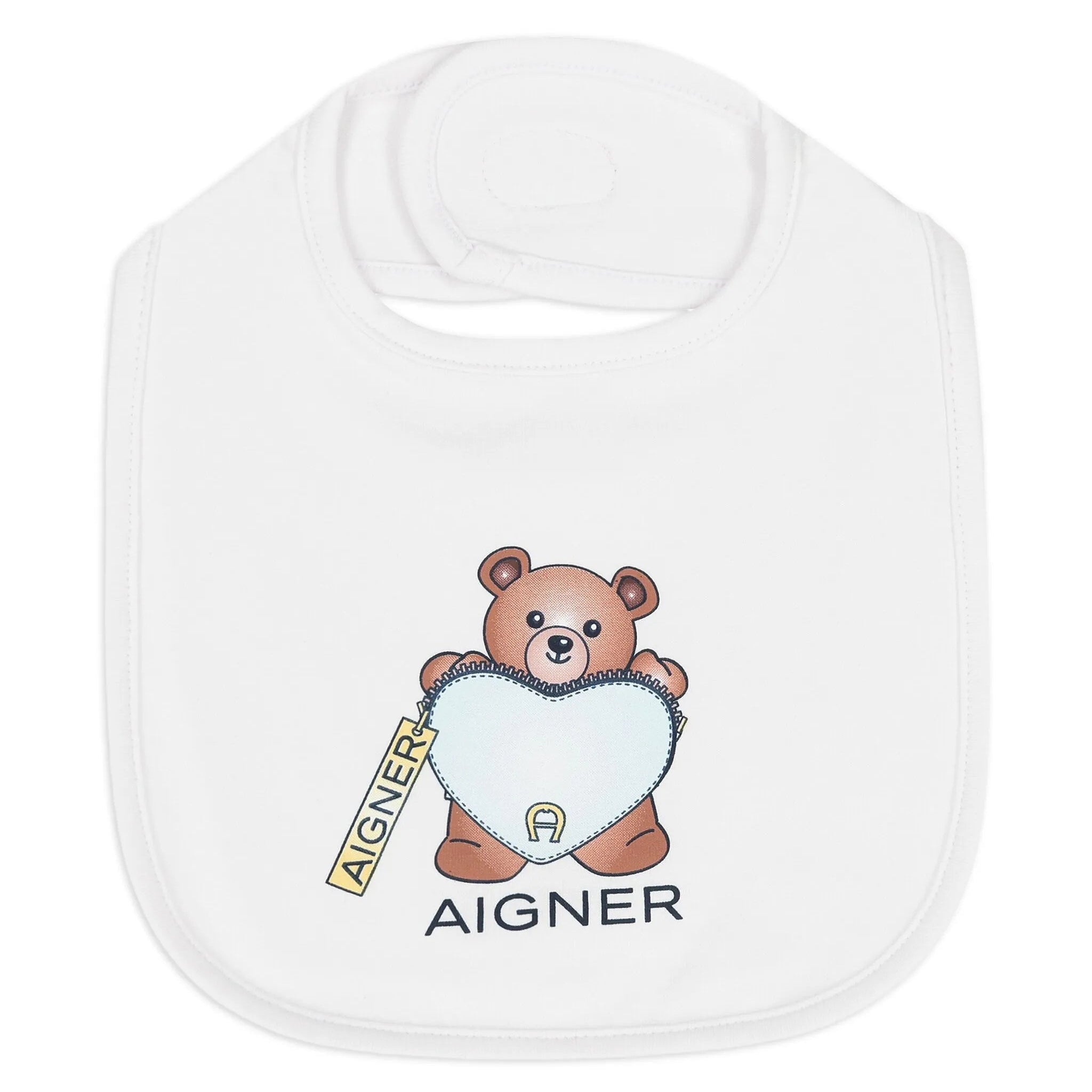 AIGNERPima Teddy Bear Bib4062176762560SAVANNA