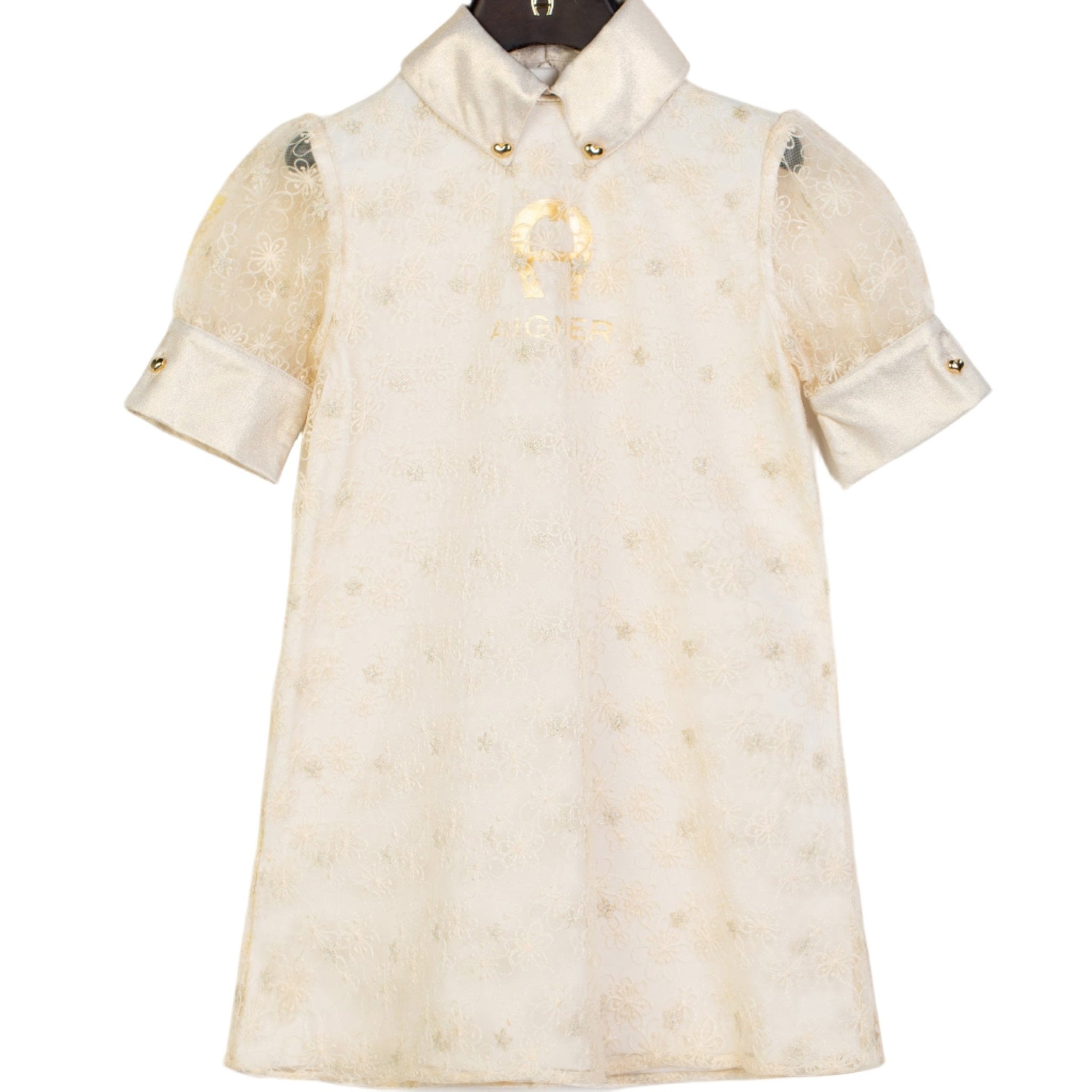 AIGNERSatin Logo Midi Dress4062176773528SAVANNA