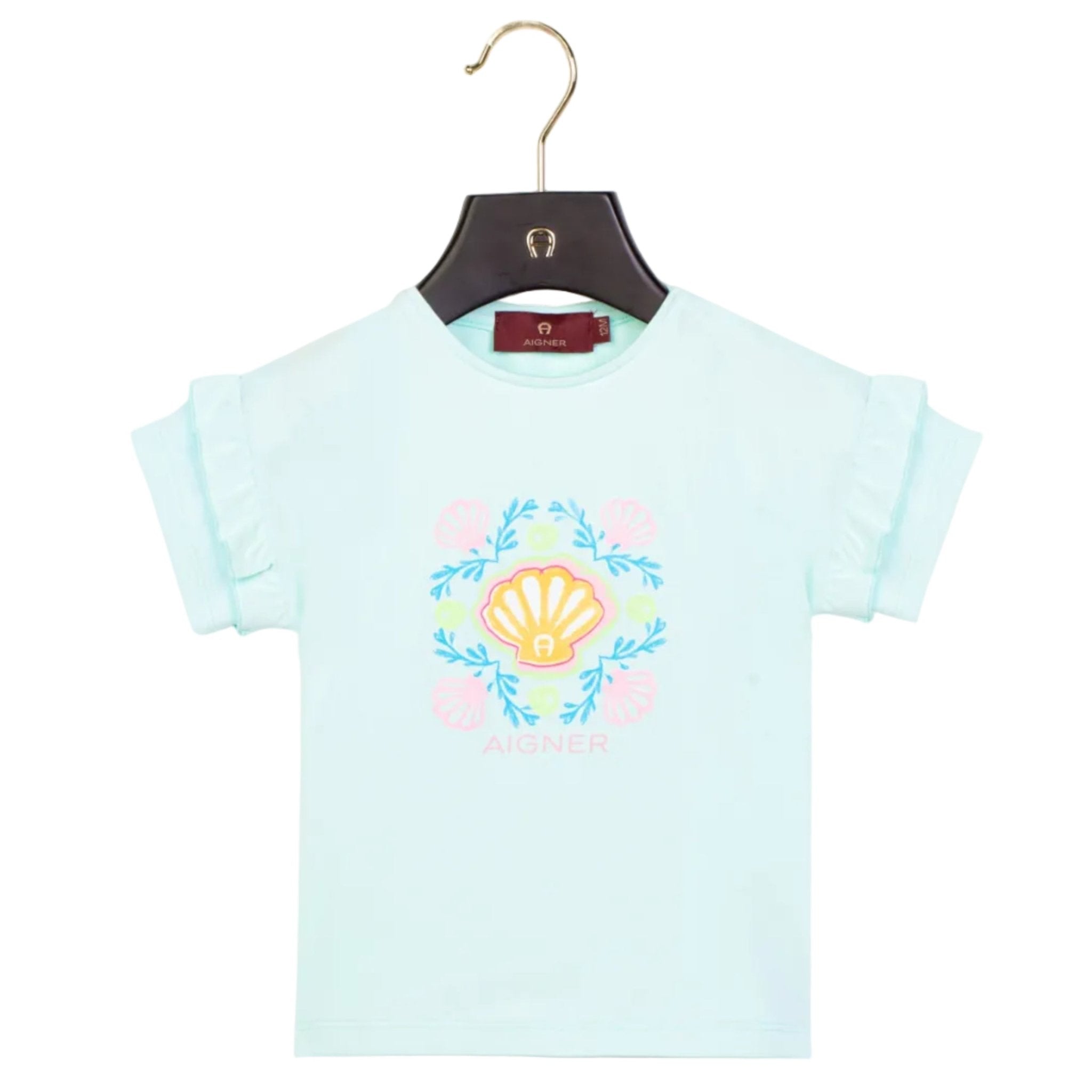 AIGNERShell Print T-Shirt4062176878377SAVANNA