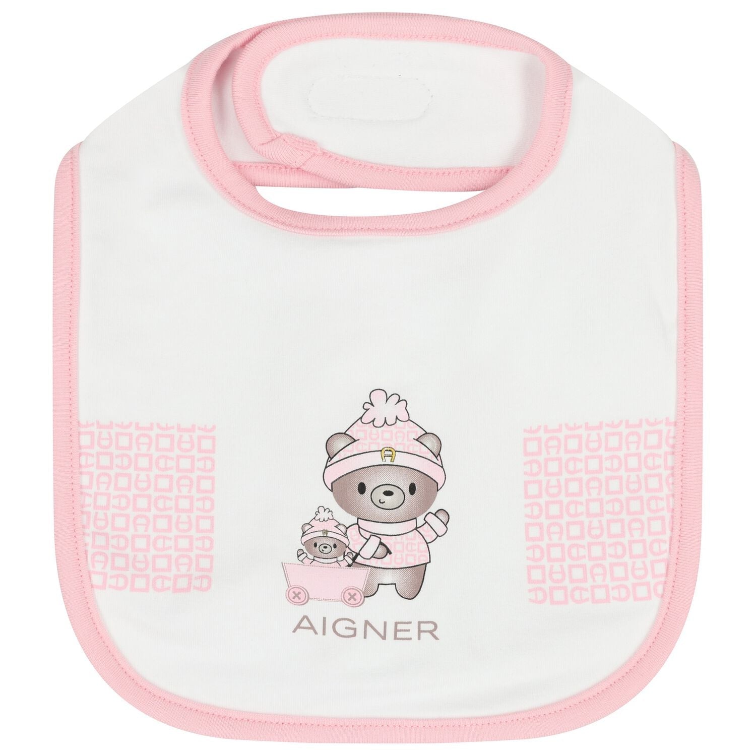 AIGNERTeddy Bear Logo Bib4062176898870SAVANNA
