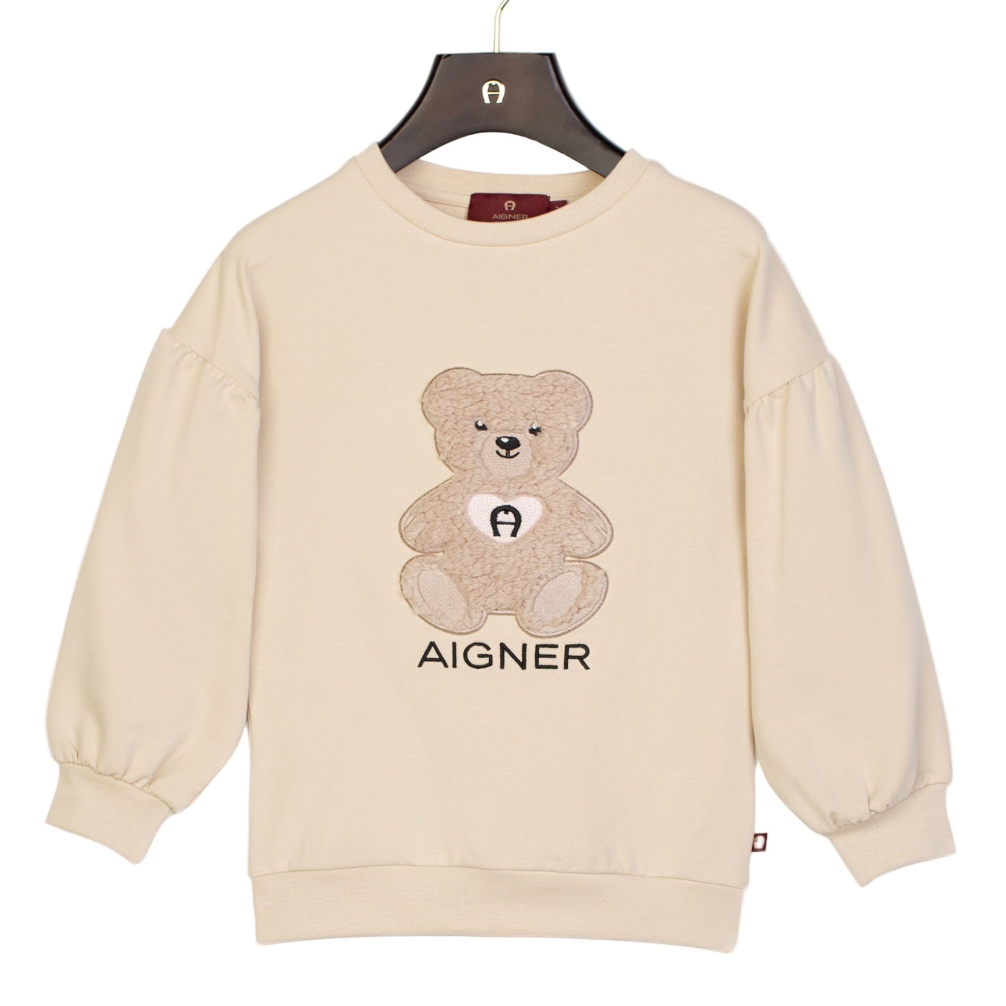 AIGNERTeddy Bear Logo Sweatshirt4062176798972SAVANNA
