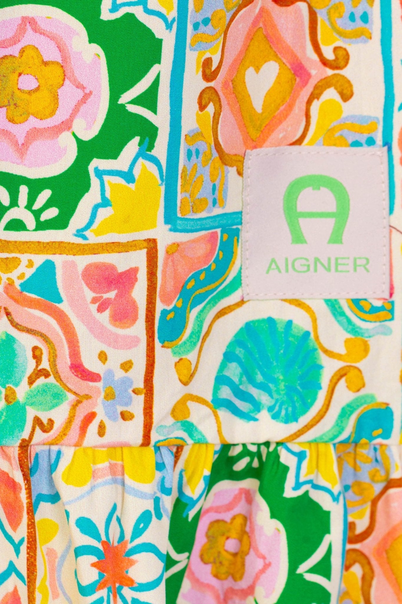 AIGNERTile Print Dress4062176862260SAVANNA