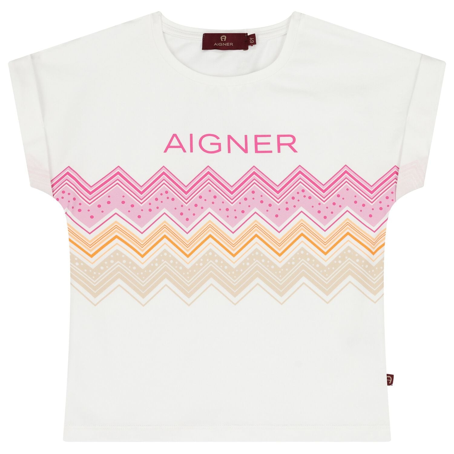 AIGNERZigzag Logo T-Shirt4062176674368SAVANNA