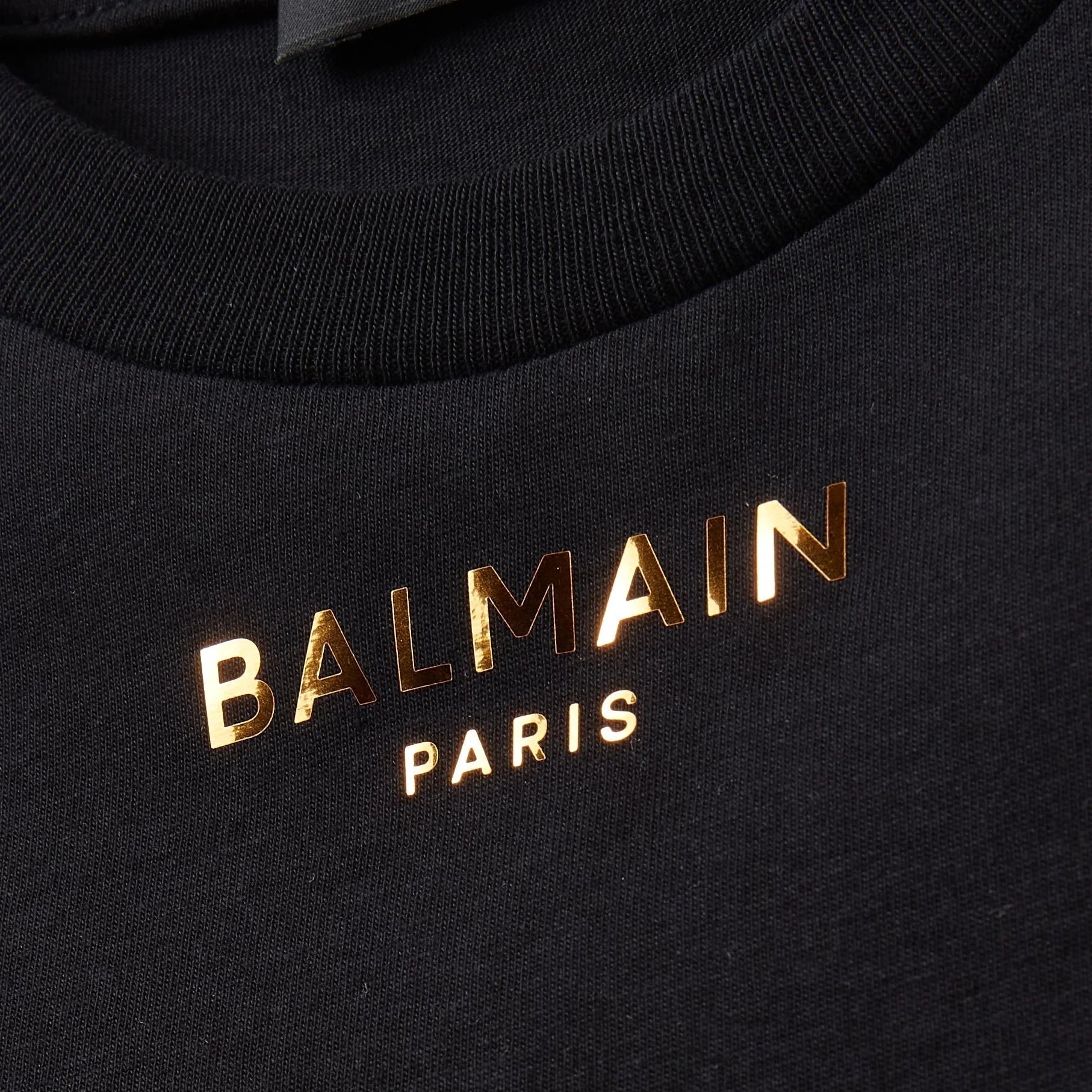 BalmainLogo Print T-ShirtSAVANNA