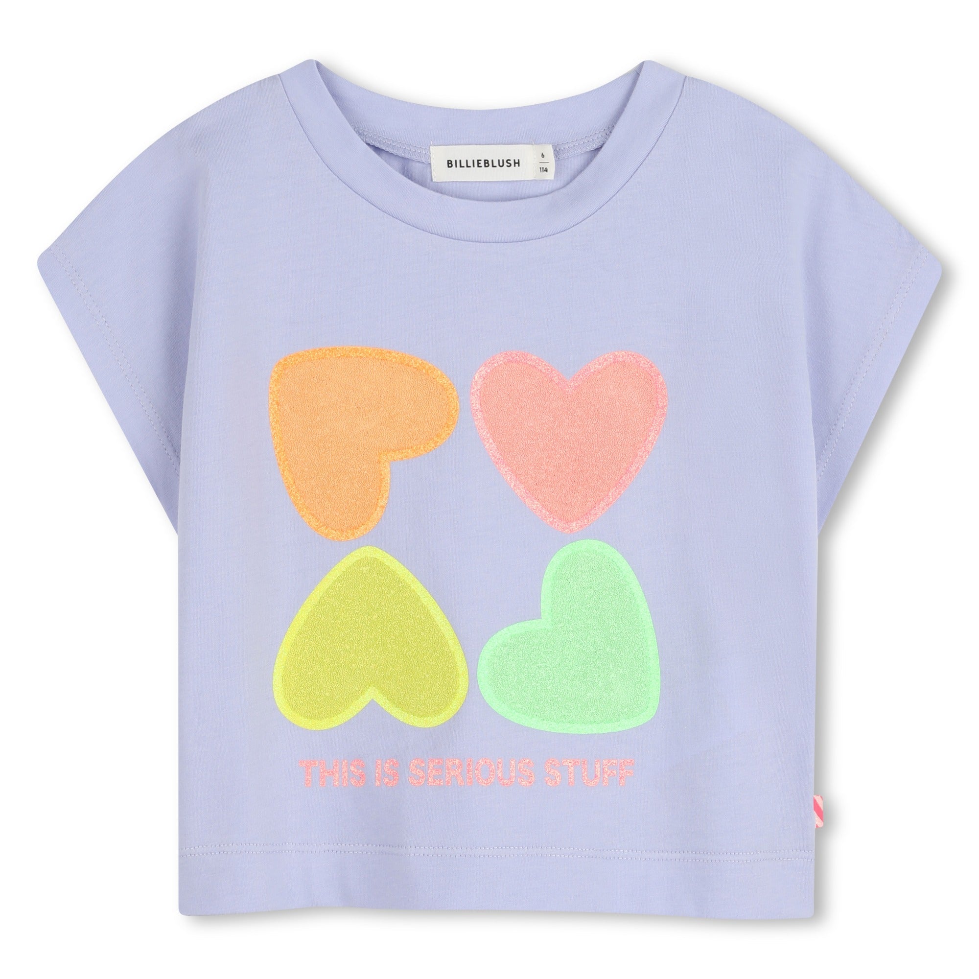 BillieblushHeart Print T-Shirt3617165849145SAVANNA