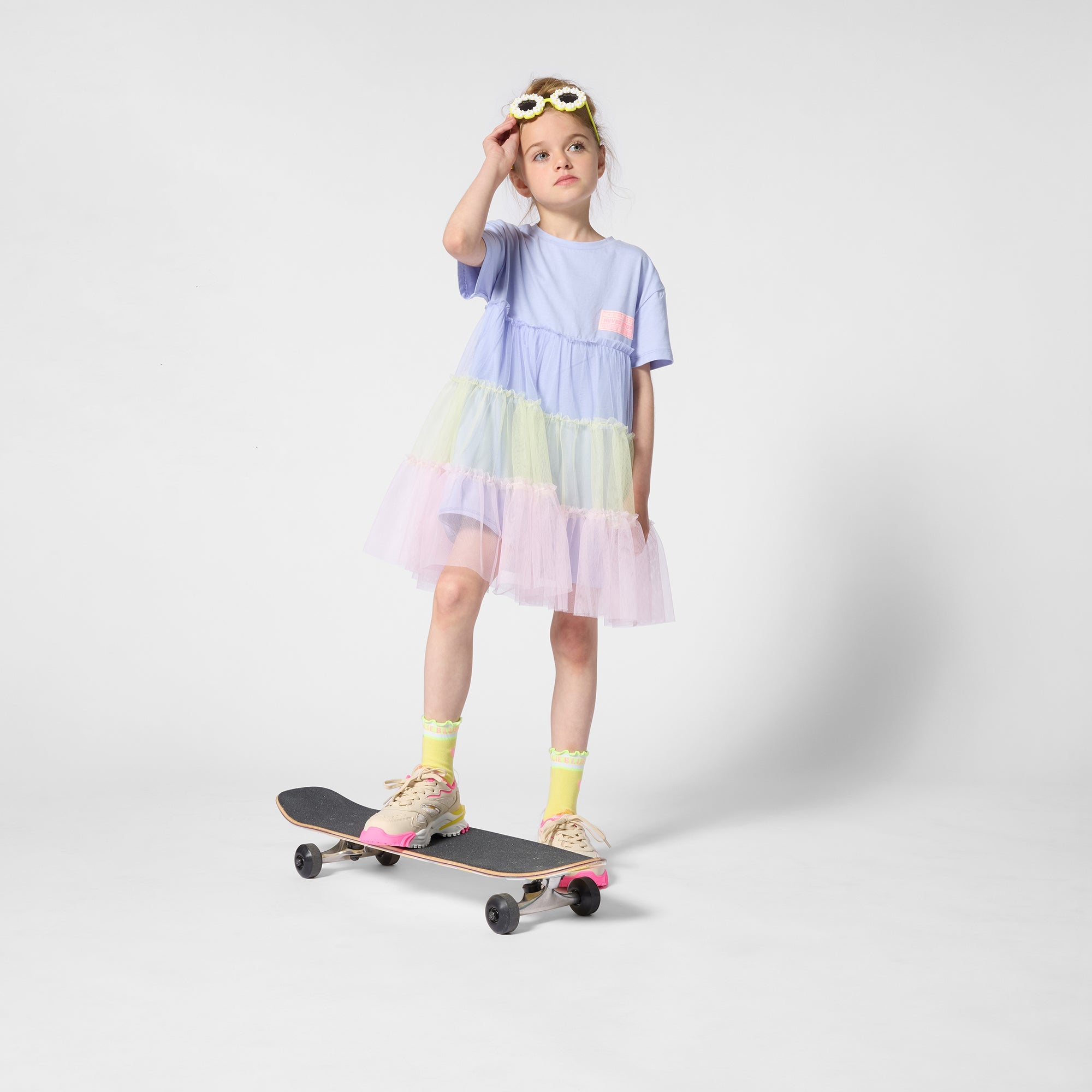 BillieblushJersey & Tulle Dress3617166063854SAVANNA