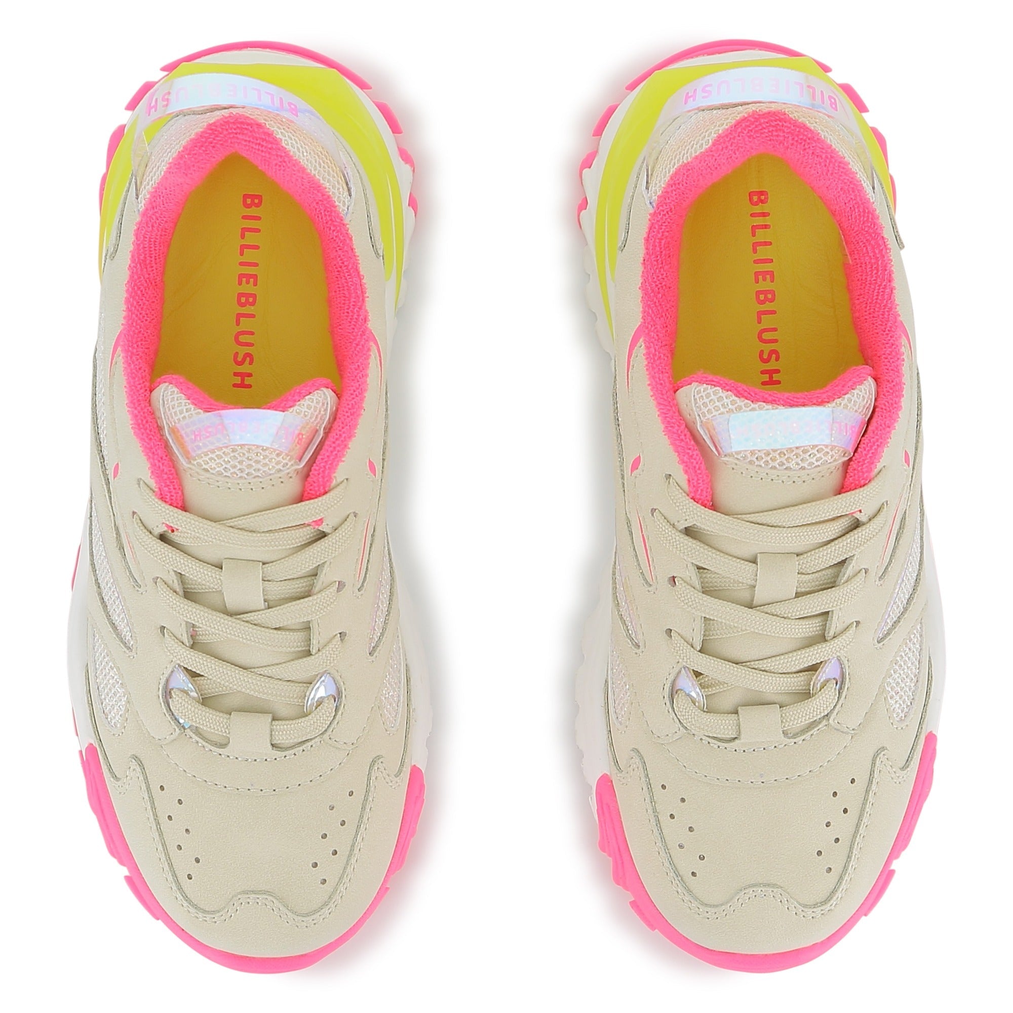 BillieblushLace Panelled Sneakers3617165968150SAVANNA