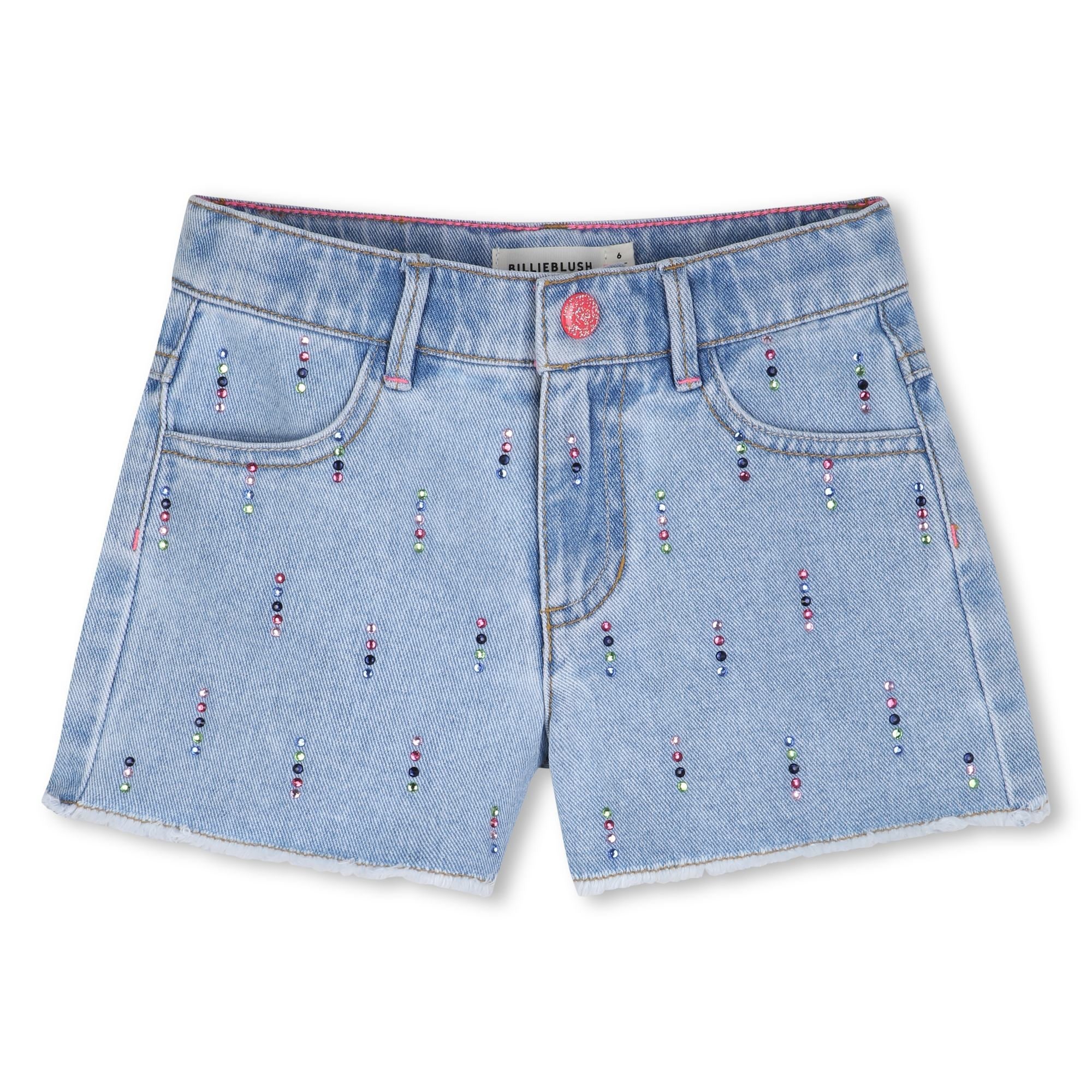 BillieblushRhinestones Denim Shorts3617165836084SAVANNA